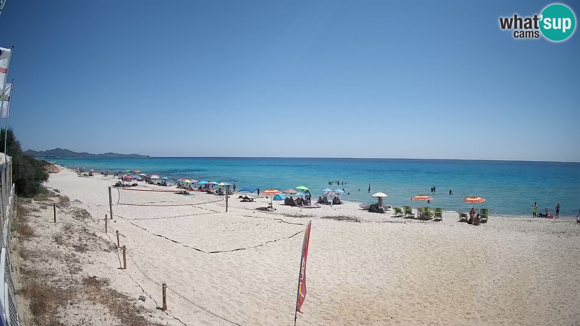 Webcam Piscina Rei – Liveblick auf Costa Rei in Muravera