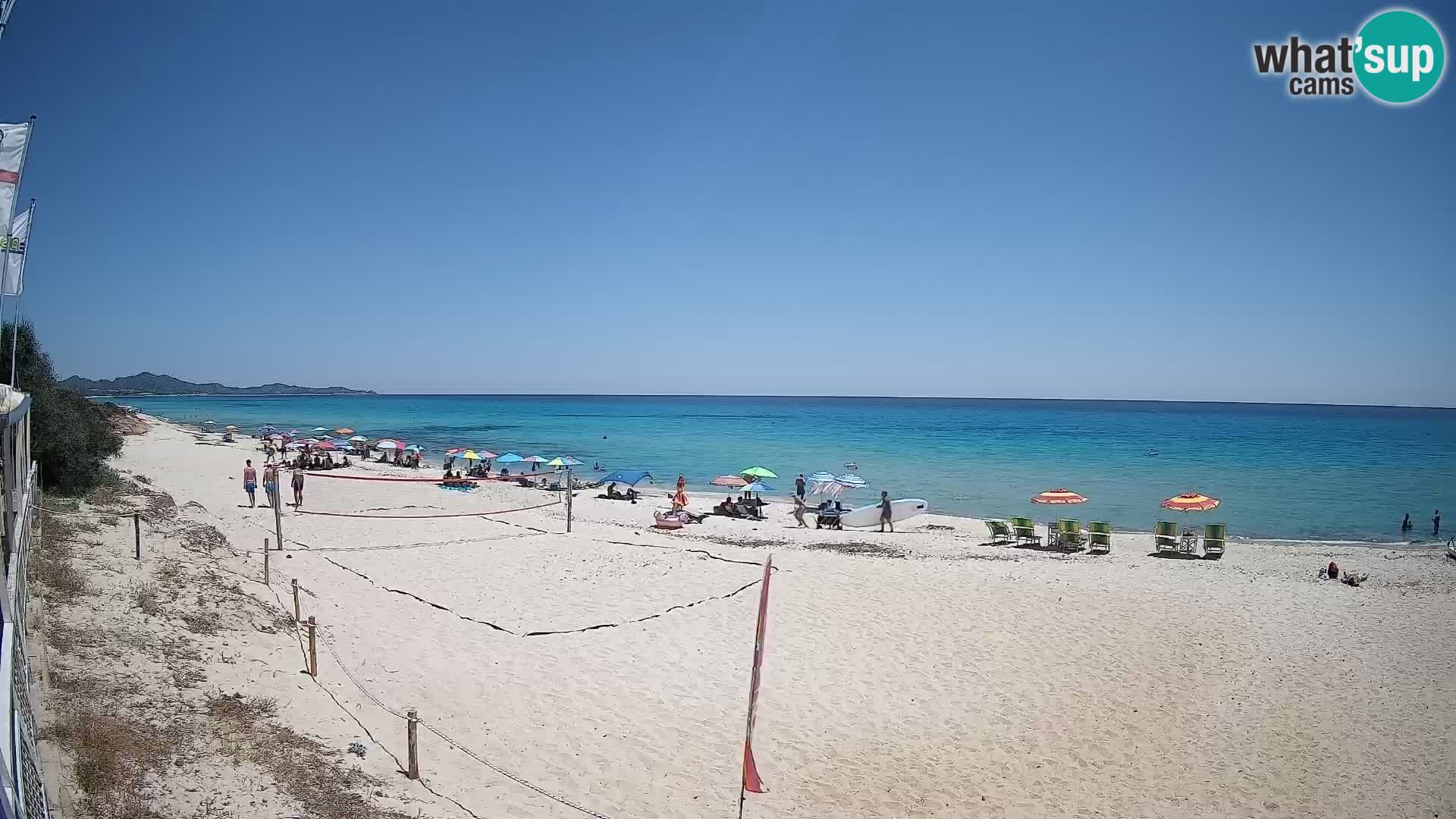Webcam Piscina Rei – Liveblick auf Costa Rei in Muravera