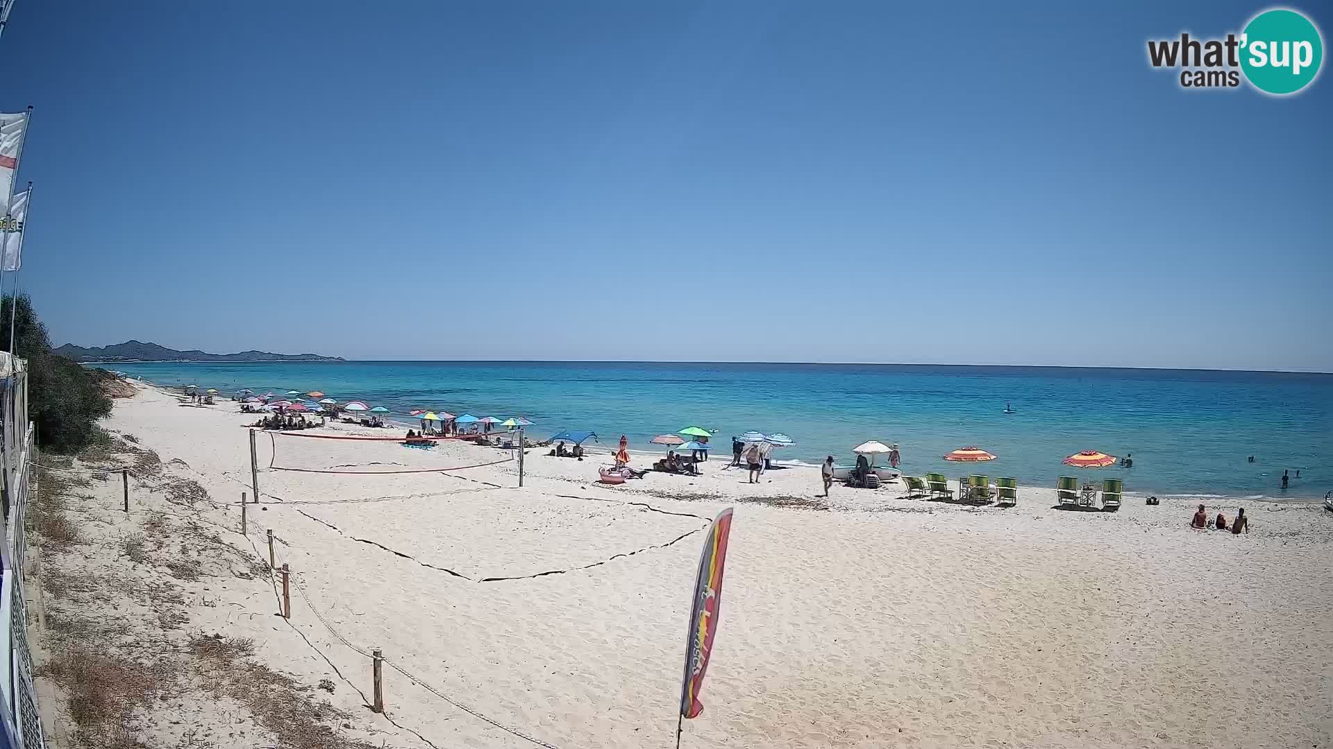 Webcam Piscina Rei – Liveblick auf Costa Rei in Muravera