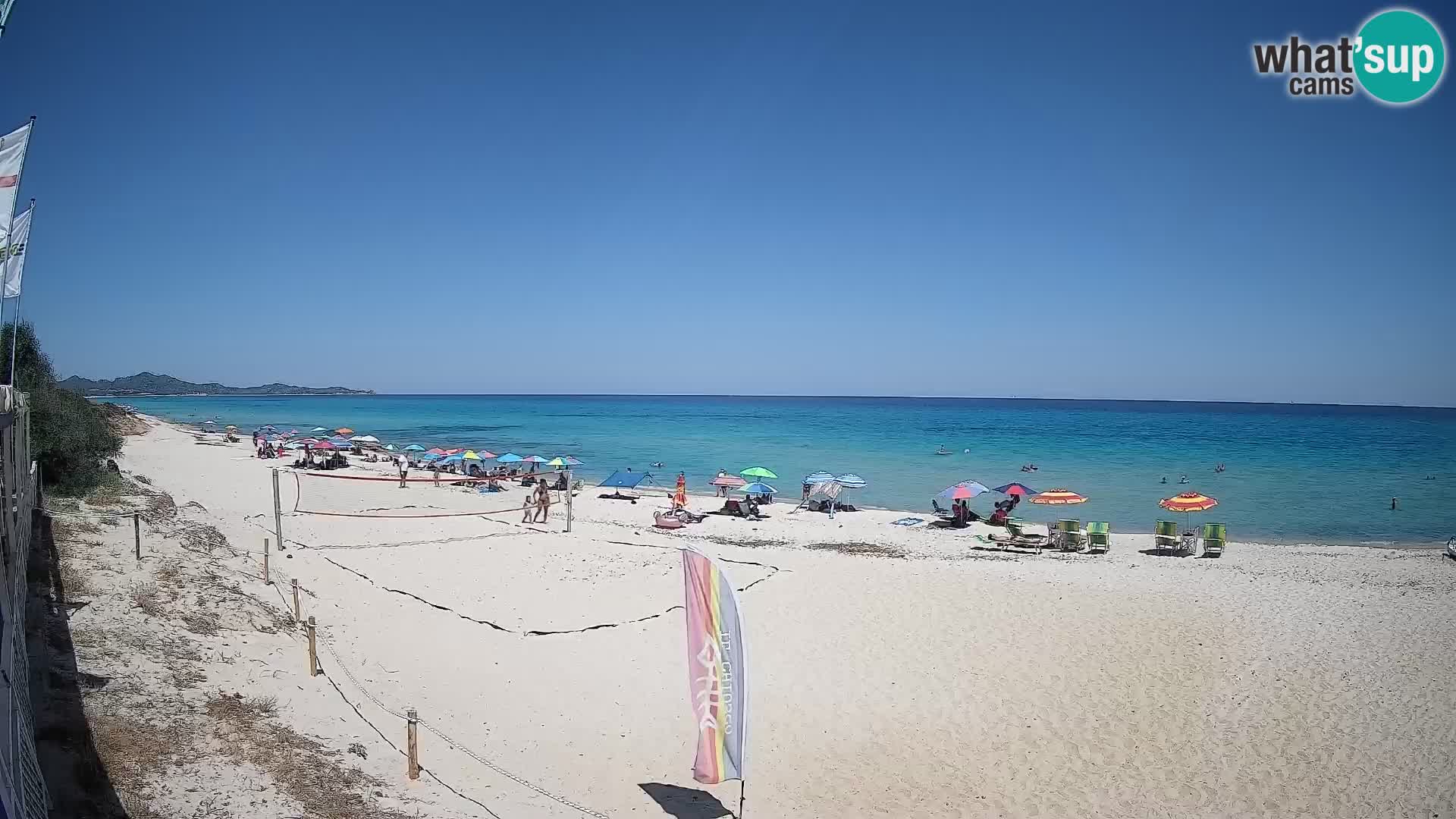 Webcam Piscina Rei – Live View from Costa Rei, Muravera