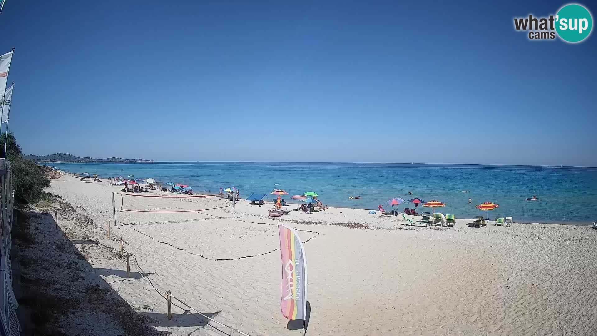 Spletna kamera Piscina Rei – Pogled v živo iz Costa Rei, Muravera