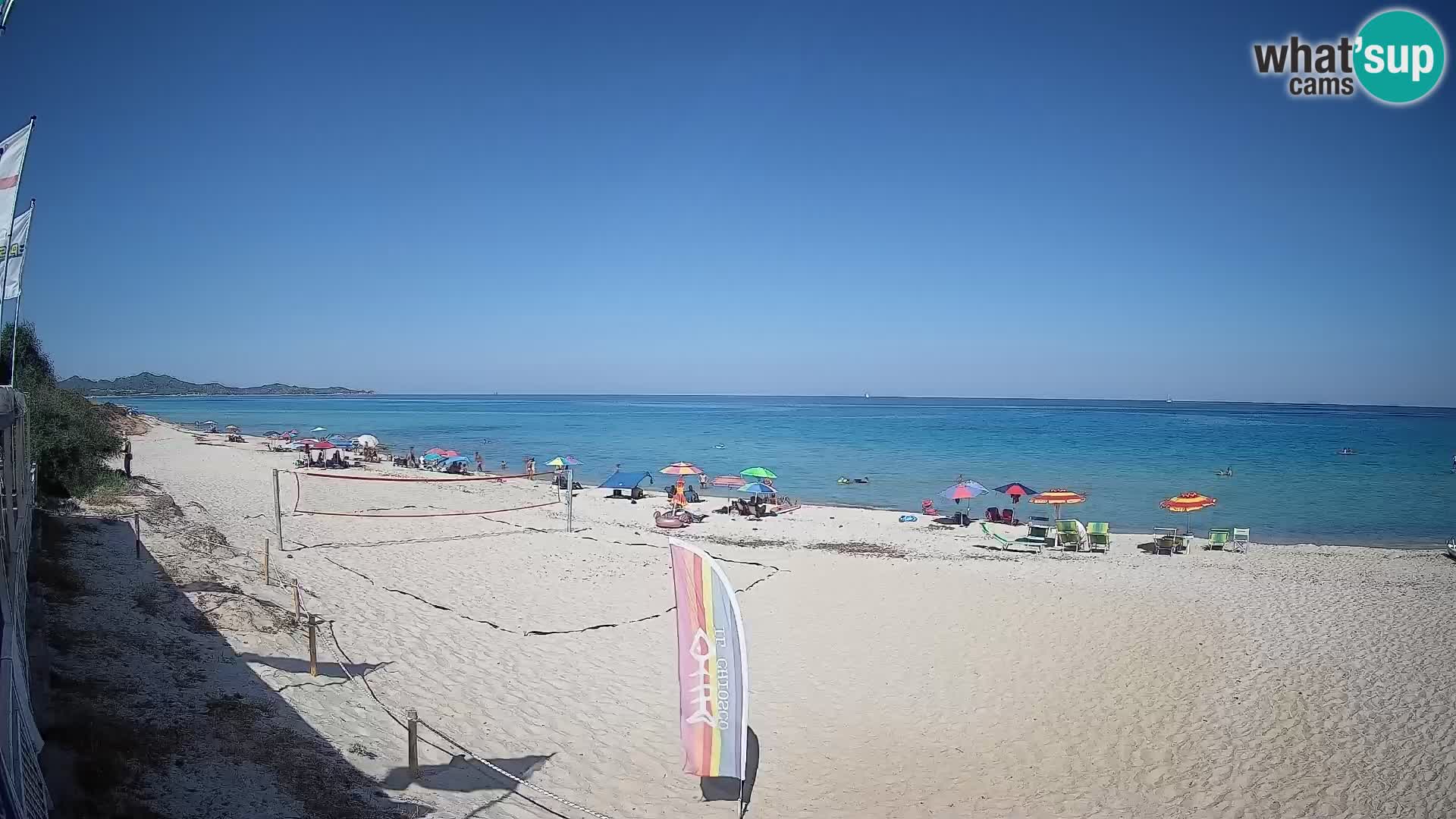 Webcam Piscina Rei – Liveblick auf Costa Rei in Muravera