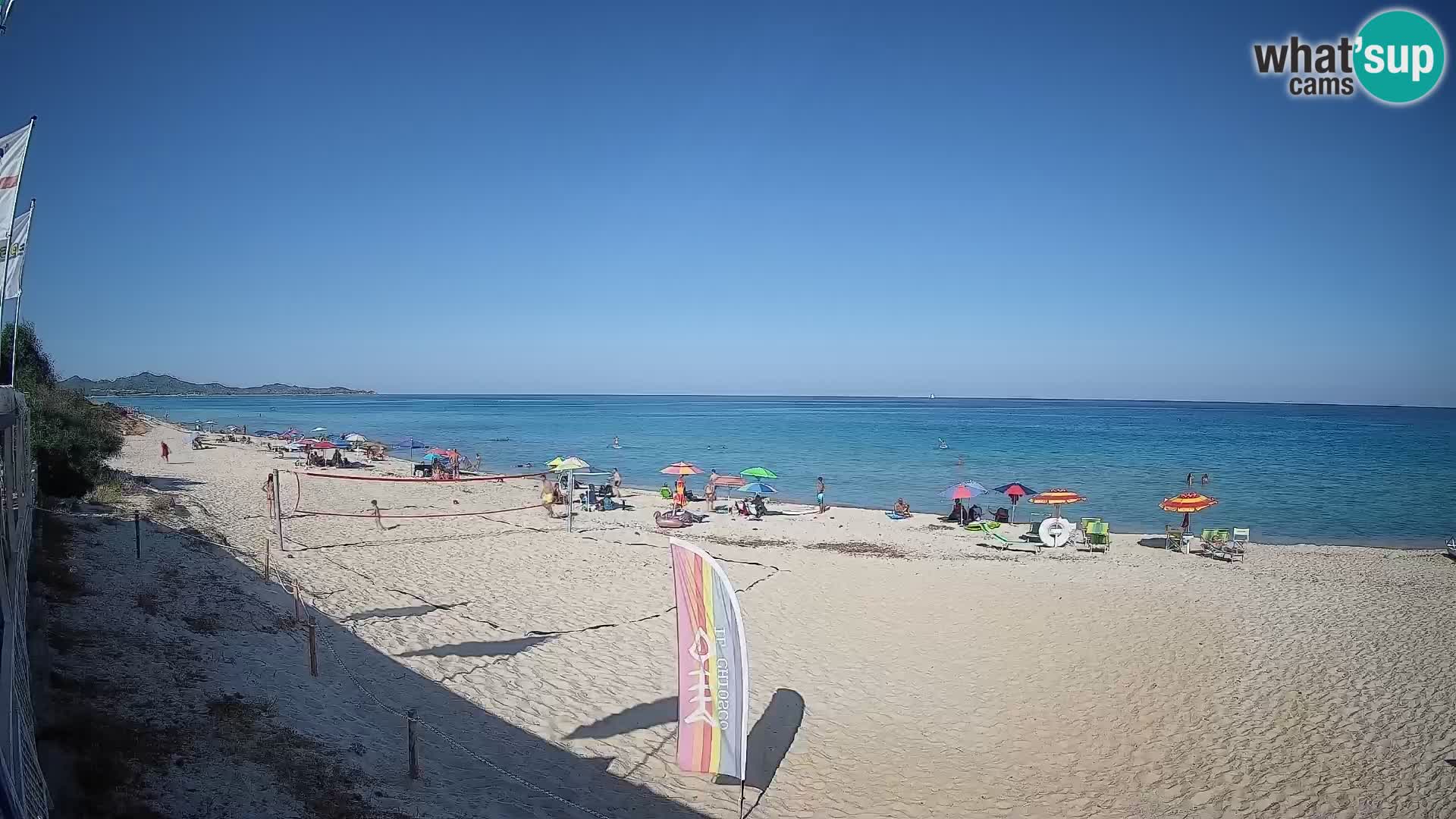 Web kamera Piscina Rei – Pogled uživo iz Costa Rei, Muravera