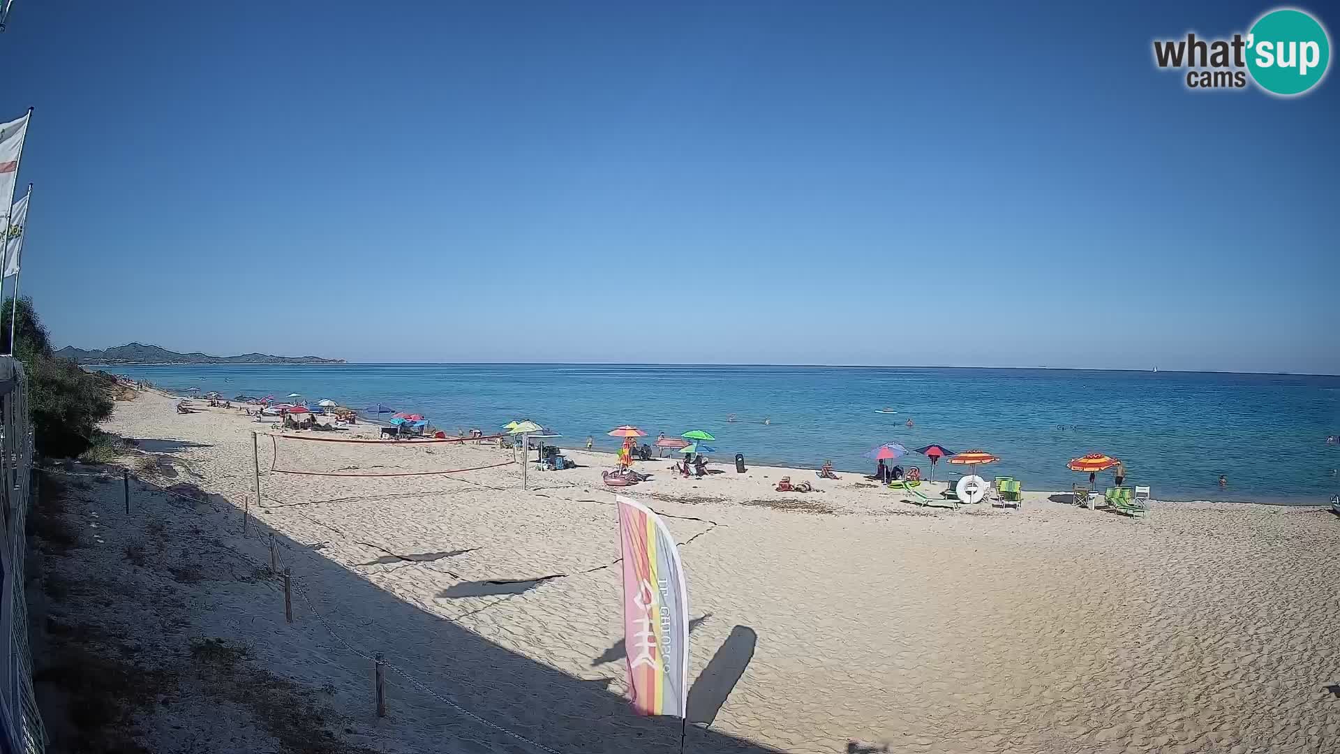 Spletna kamera Piscina Rei – Pogled v živo iz Costa Rei, Muravera