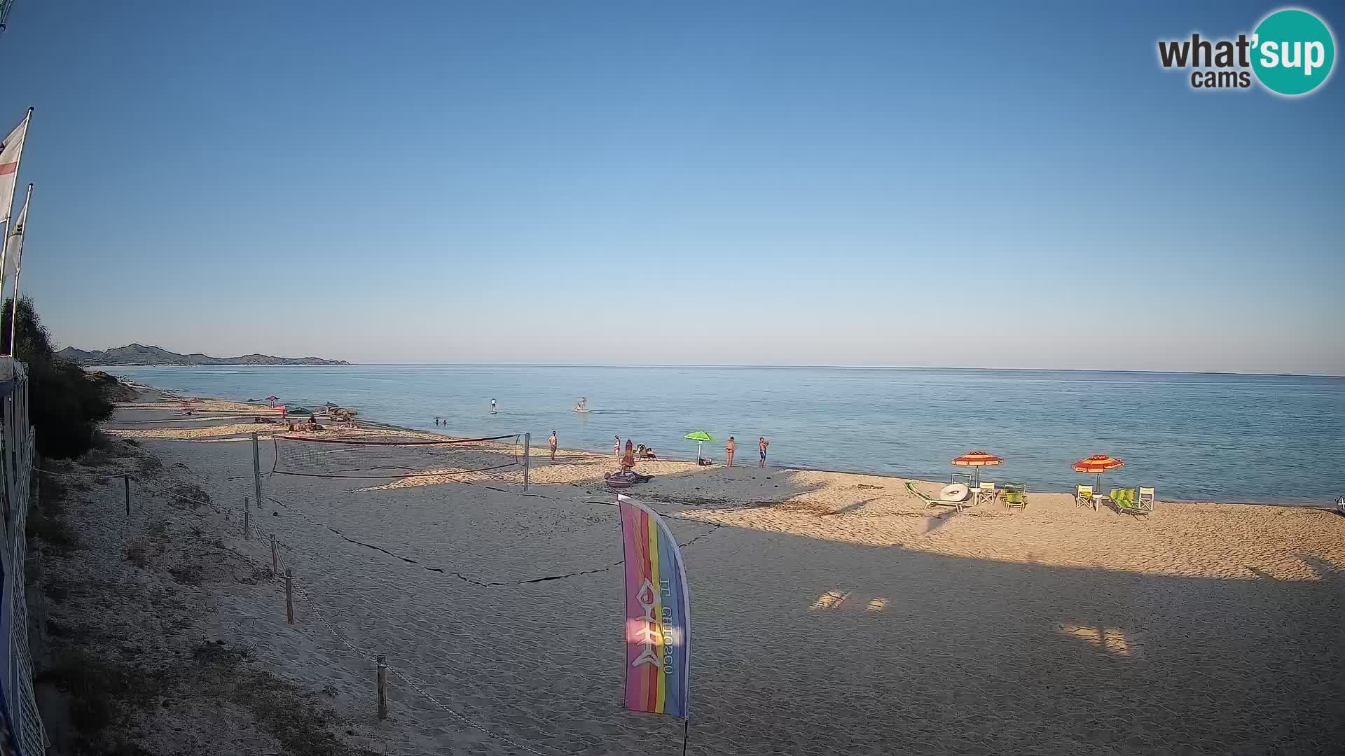 Spletna kamera Piscina Rei – Pogled v živo iz Costa Rei, Muravera