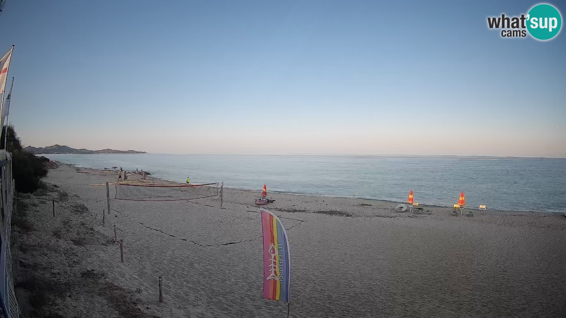 Webcam Piscina Rei – Vista live da Costa Rei, Muravera