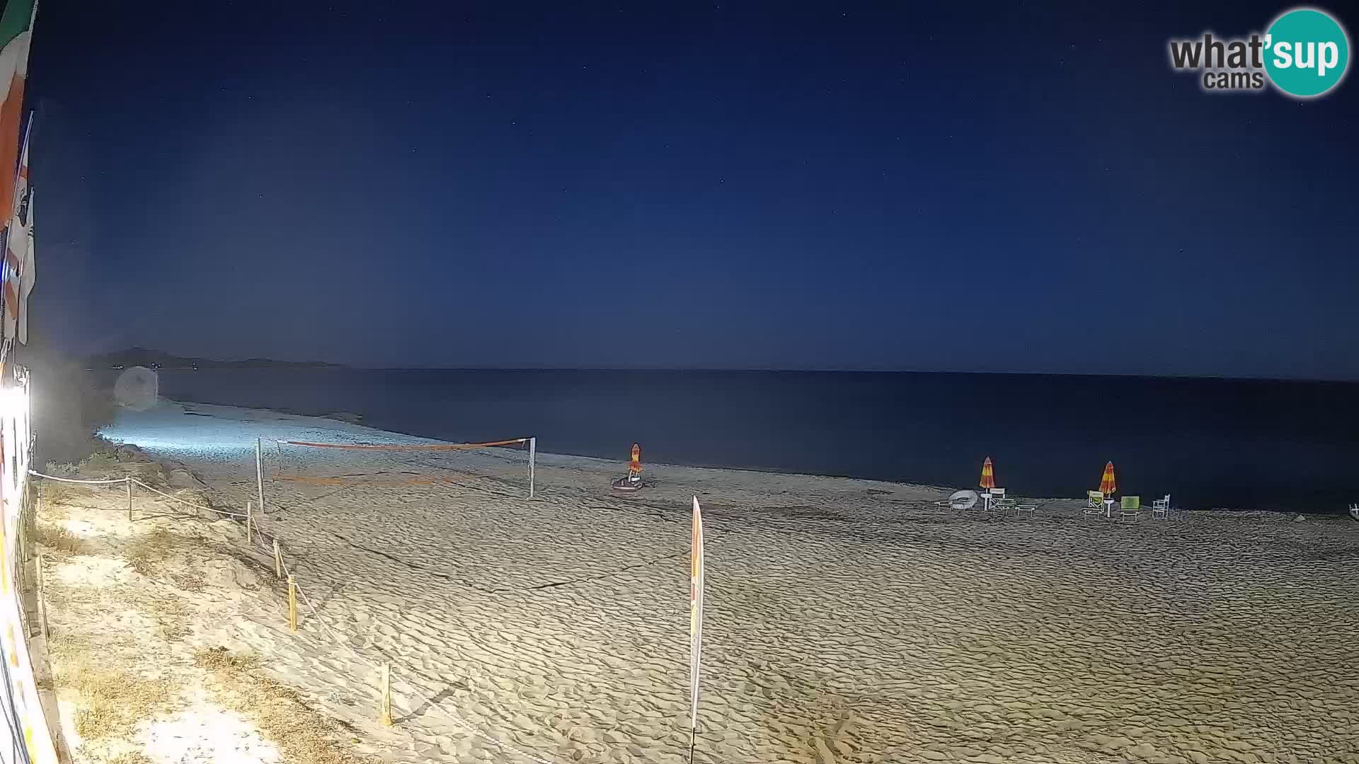 Webcam Piscina Rei – Vue en direct depuis Costa Rei, Muravera