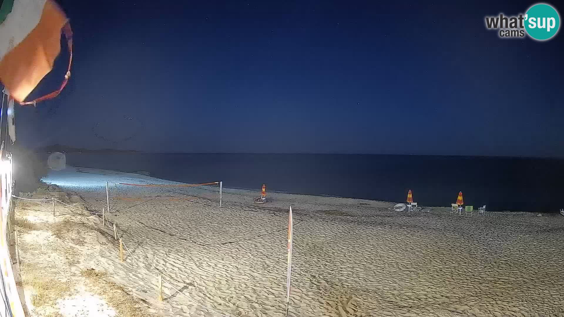 Web kamera Piscina Rei – Pogled uživo iz Costa Rei, Muravera