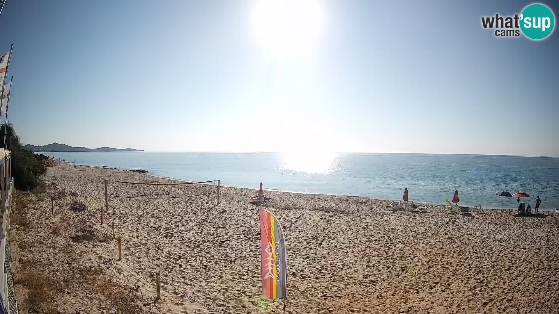Webcam Piscina Rei – Vista live da Costa Rei, Muravera