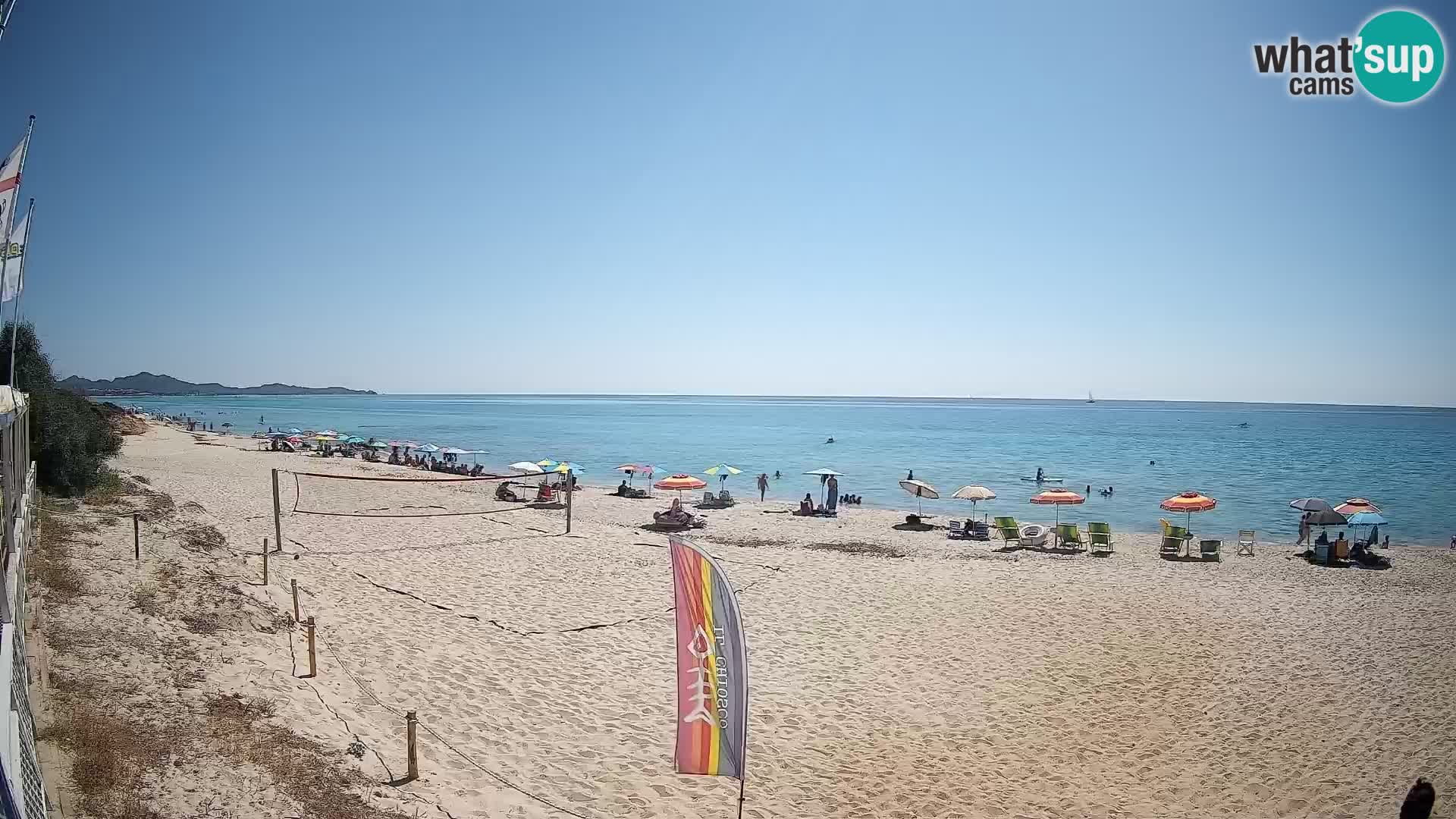 Webcam Piscina Rei – Liveblick auf Costa Rei in Muravera