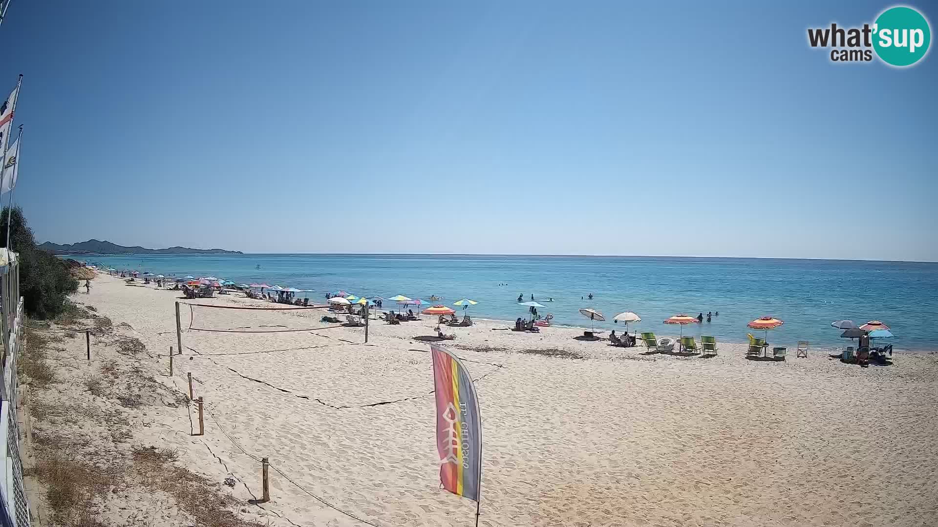 Spletna kamera Piscina Rei – Pogled v živo iz Costa Rei, Muravera