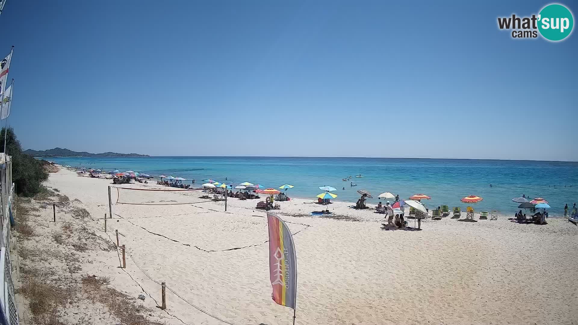 Webcam Piscina Rei – Live View from Costa Rei, Muravera