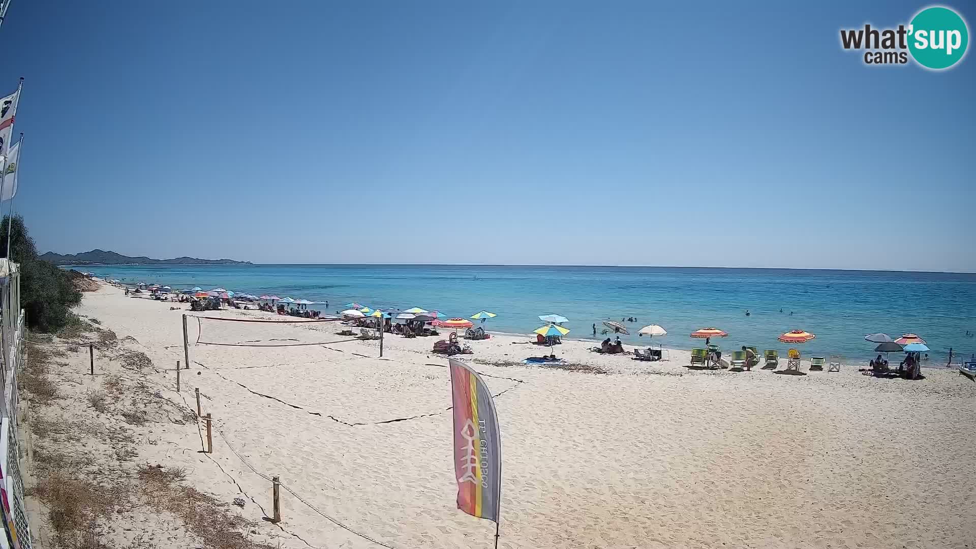 Webcam Piscina Rei – Live View from Costa Rei, Muravera