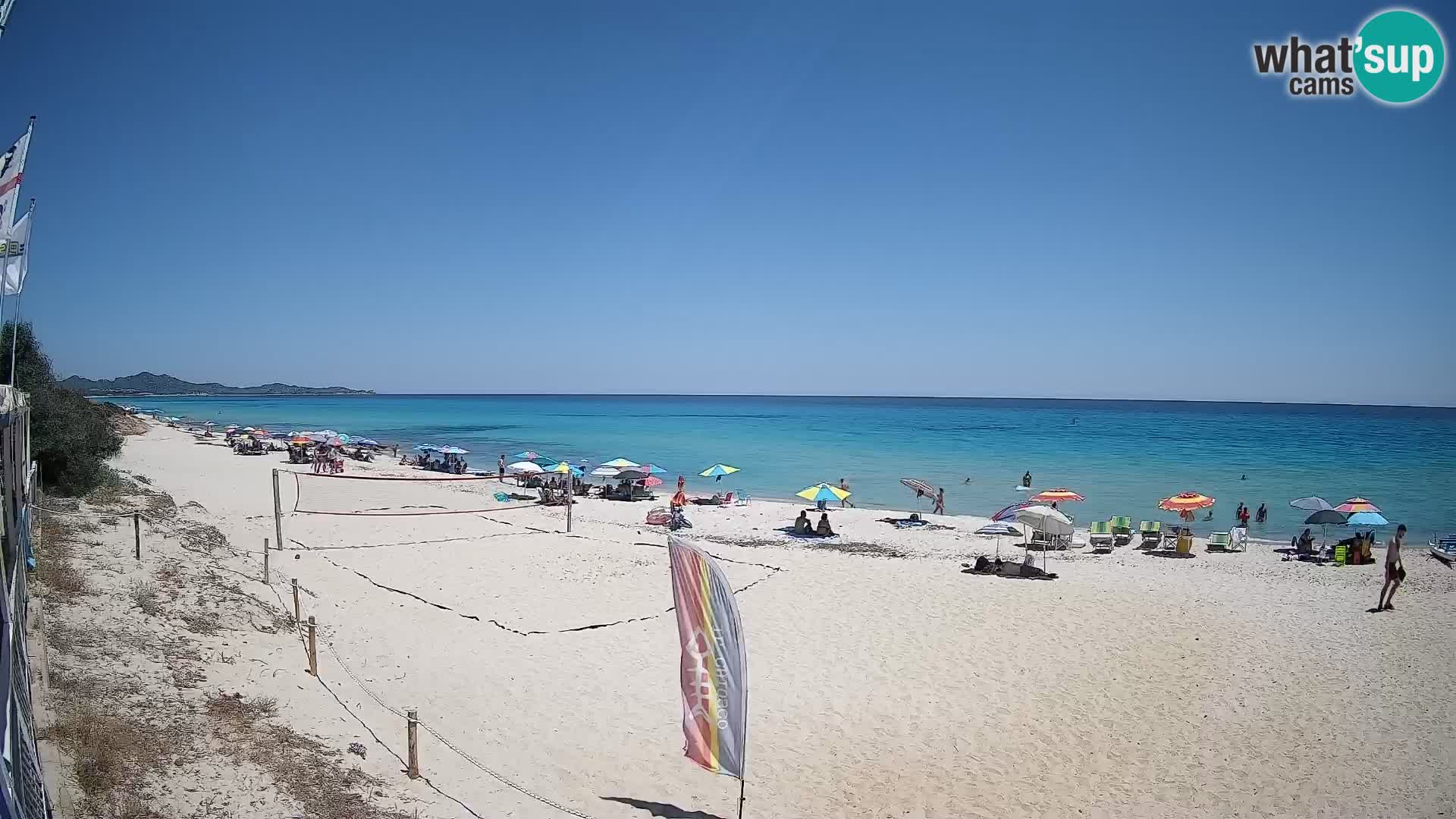 Webcam Piscina Rei – Liveblick auf Costa Rei in Muravera