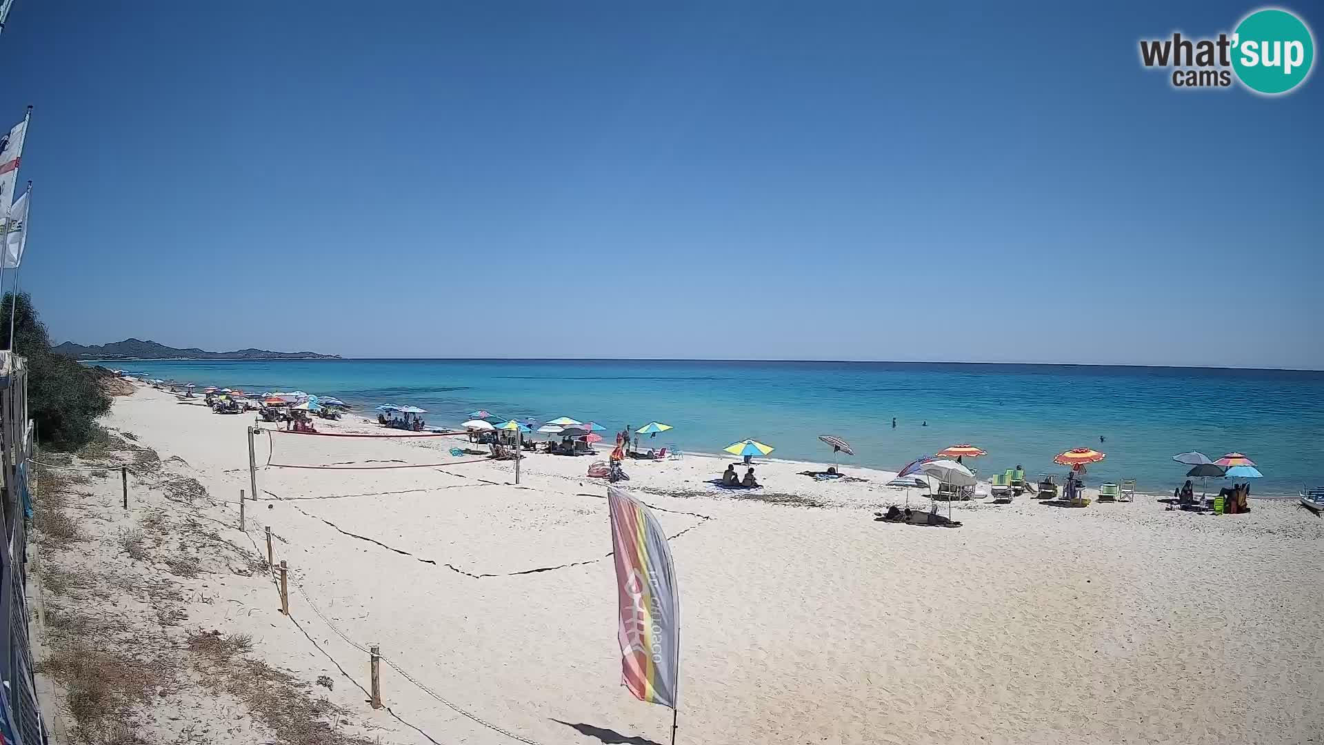 Webcam Piscina Rei – Vista en directo desde Costa Rei, Muravera