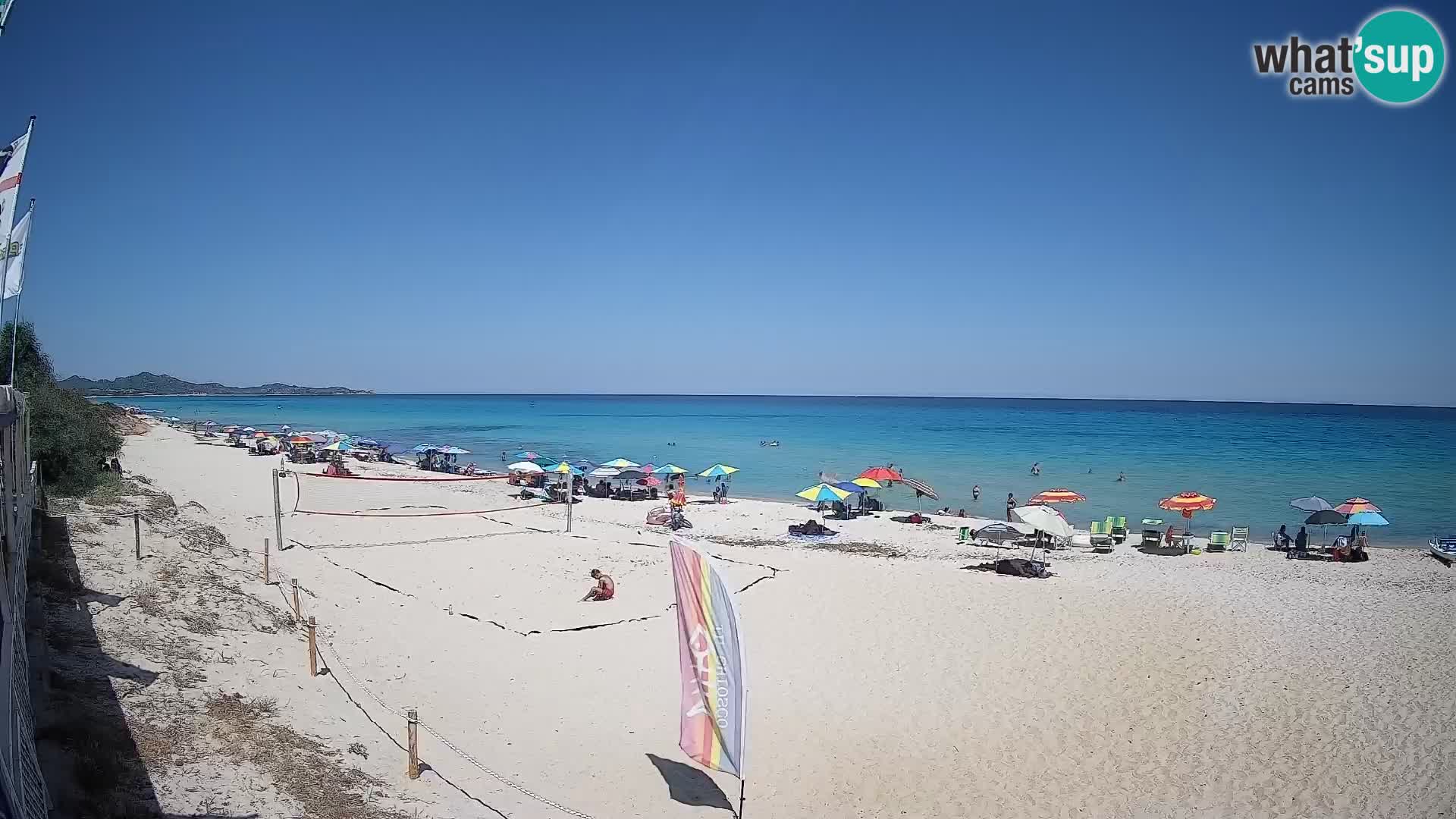 Webcam Piscina Rei – Liveblick auf Costa Rei in Muravera