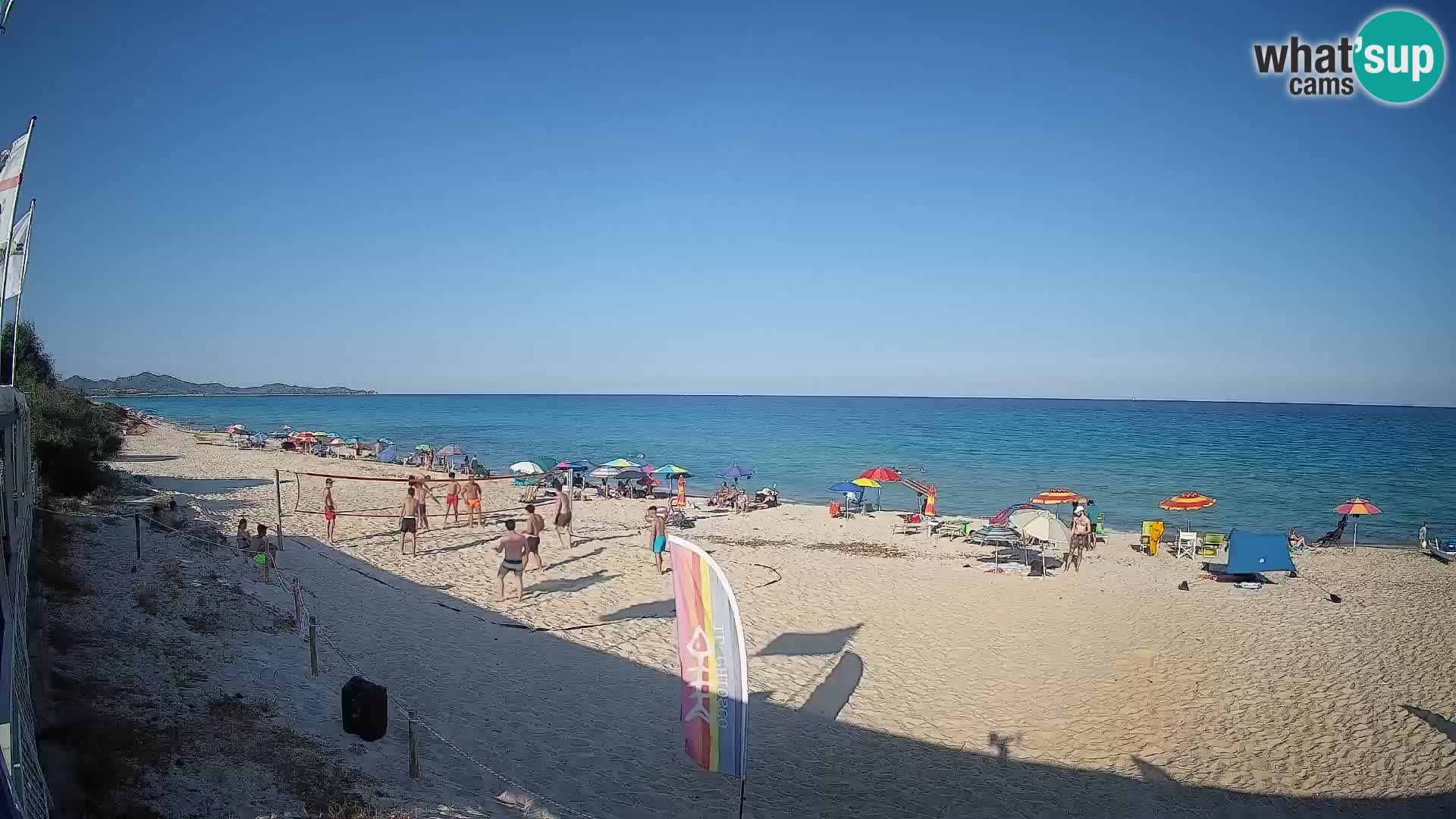 Webcam Piscina Rei – Live View from Costa Rei, Muravera
