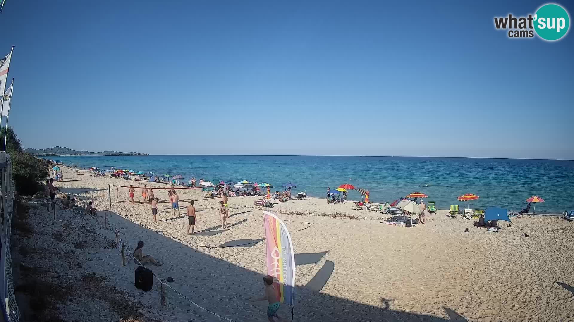 Webcam Piscina Rei – Liveblick auf Costa Rei in Muravera