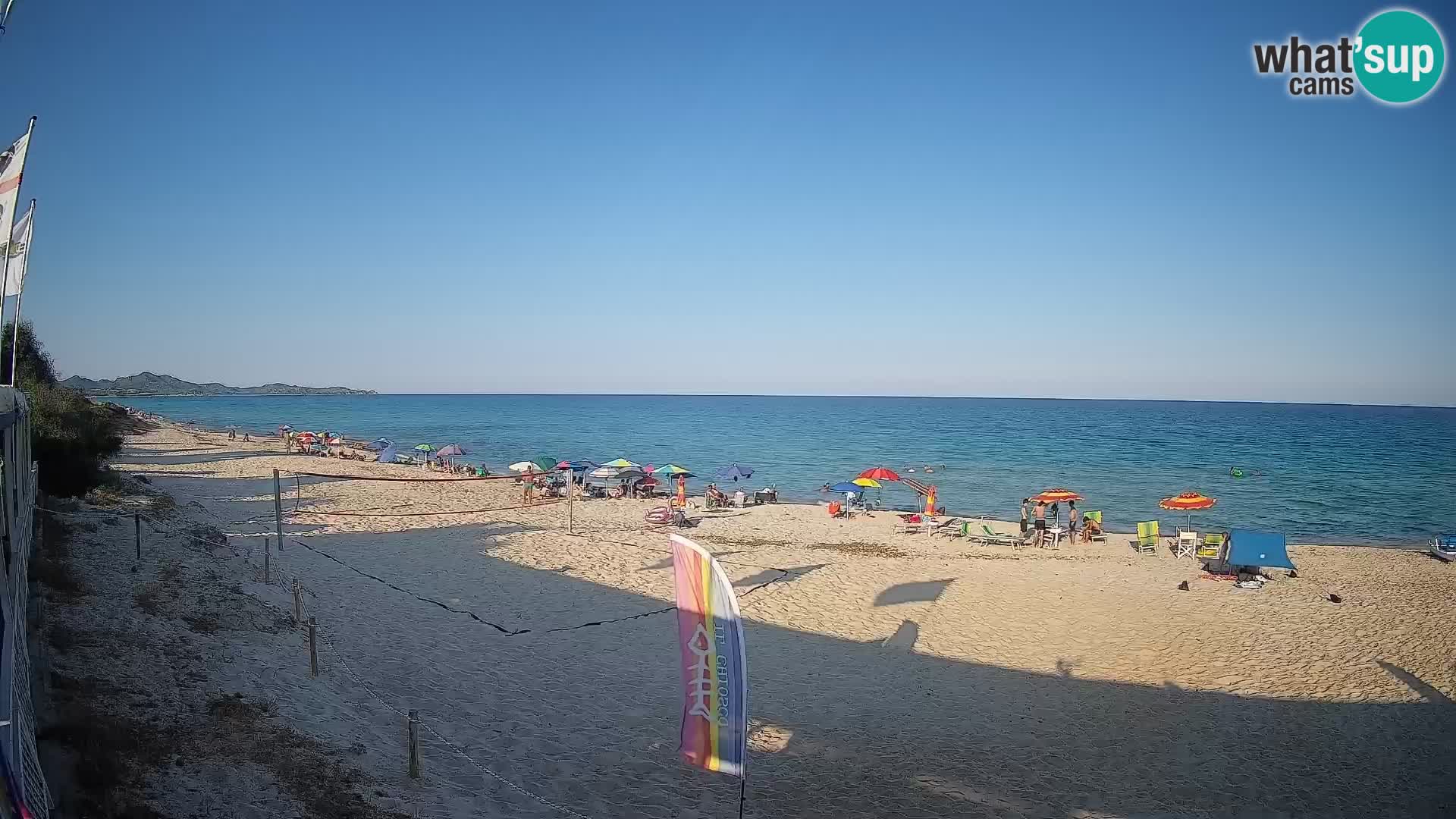 Webcam Piscina Rei – Liveblick auf Costa Rei in Muravera