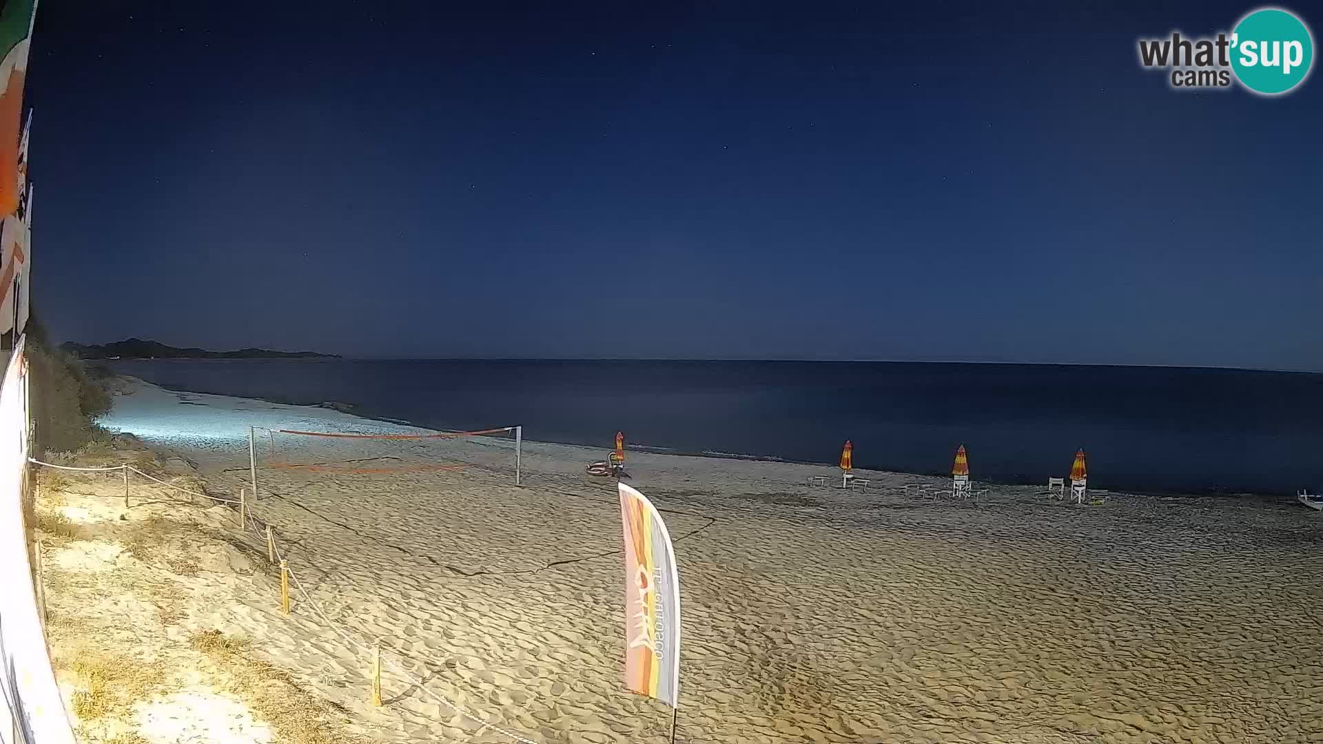 Webcam Piscina Rei – Vista en directo desde Costa Rei, Muravera