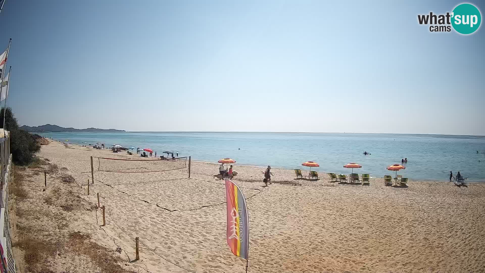 Webcam Piscina Rei – Vue en direct depuis Costa Rei, Muravera
