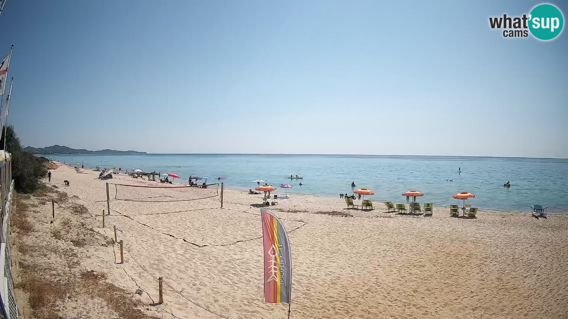 Web kamera Piscina Rei – Pogled uživo iz Costa Rei, Muravera