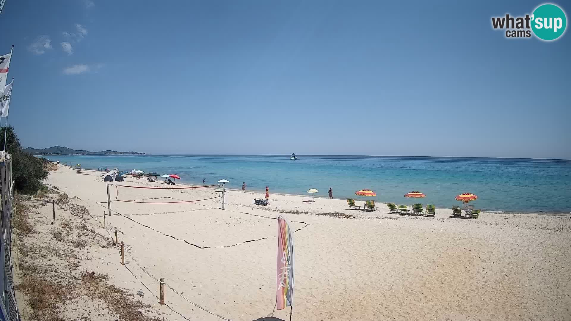 Webcam Piscina Rei – Liveblick auf Costa Rei in Muravera