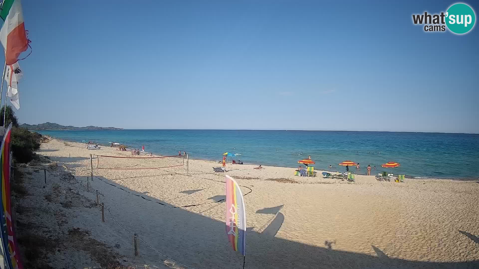 Spletna kamera Piscina Rei – Pogled v živo iz Costa Rei, Muravera
