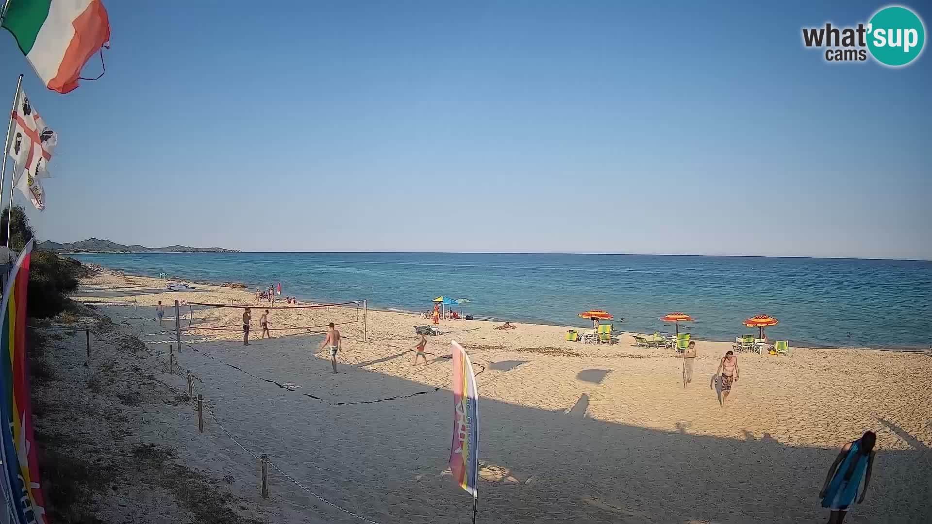 Spletna kamera Piscina Rei – Pogled v živo iz Costa Rei, Muravera