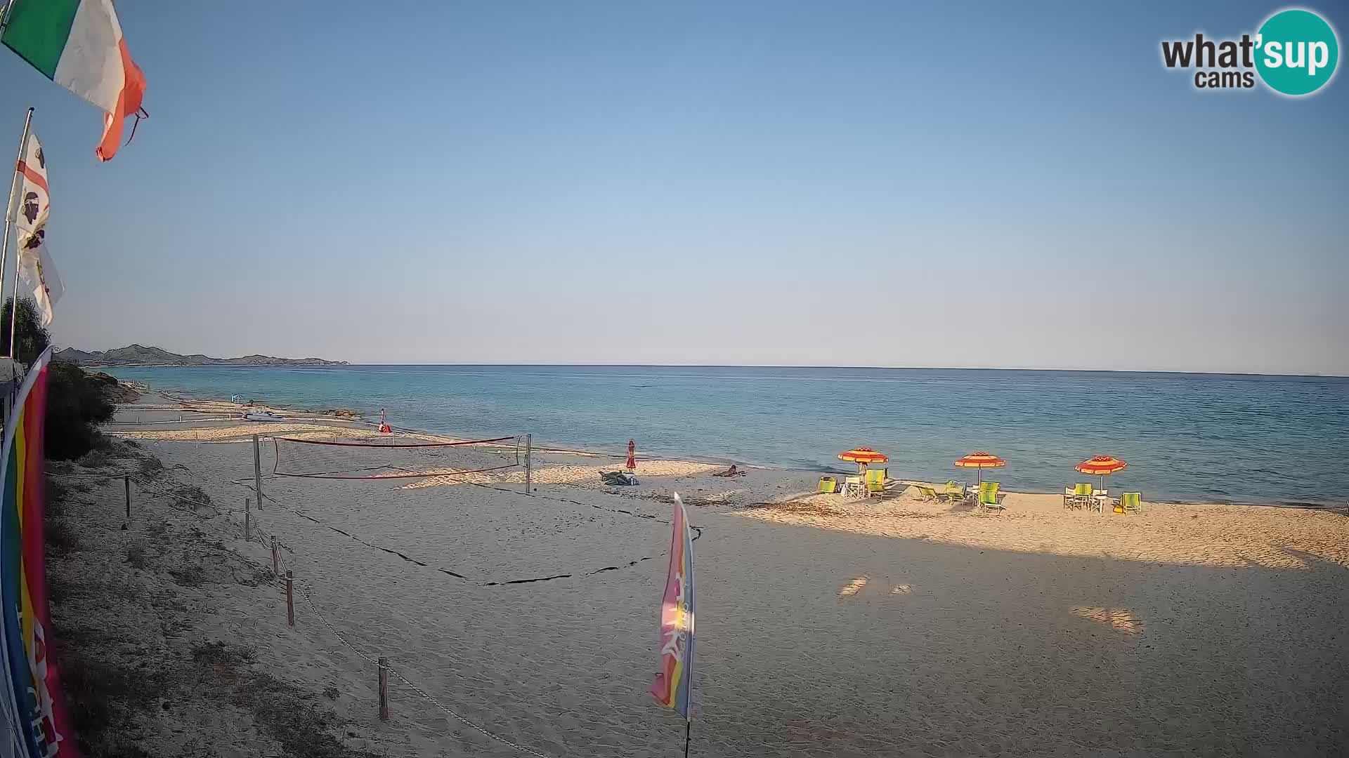 Spletna kamera Piscina Rei – Pogled v živo iz Costa Rei, Muravera
