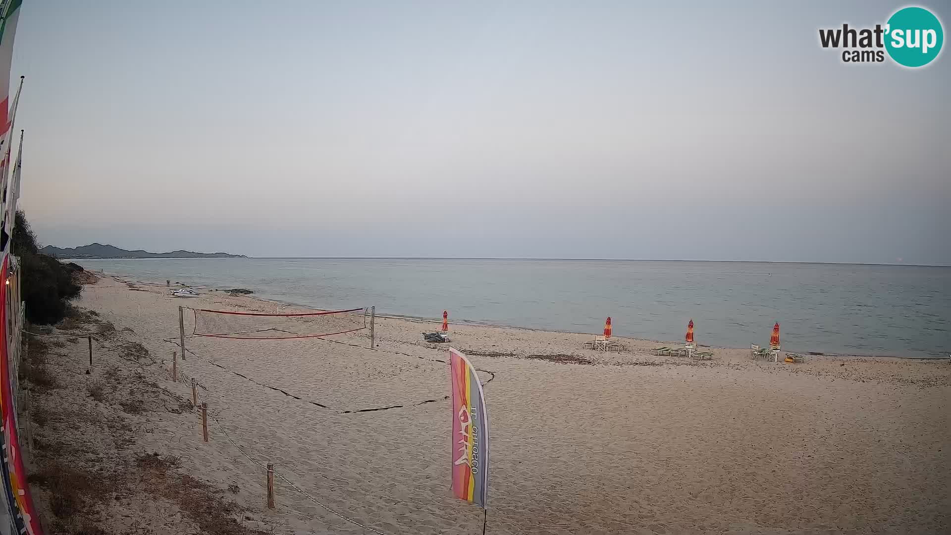 Webcam Piscina Rei – Vista live da Costa Rei, Muravera
