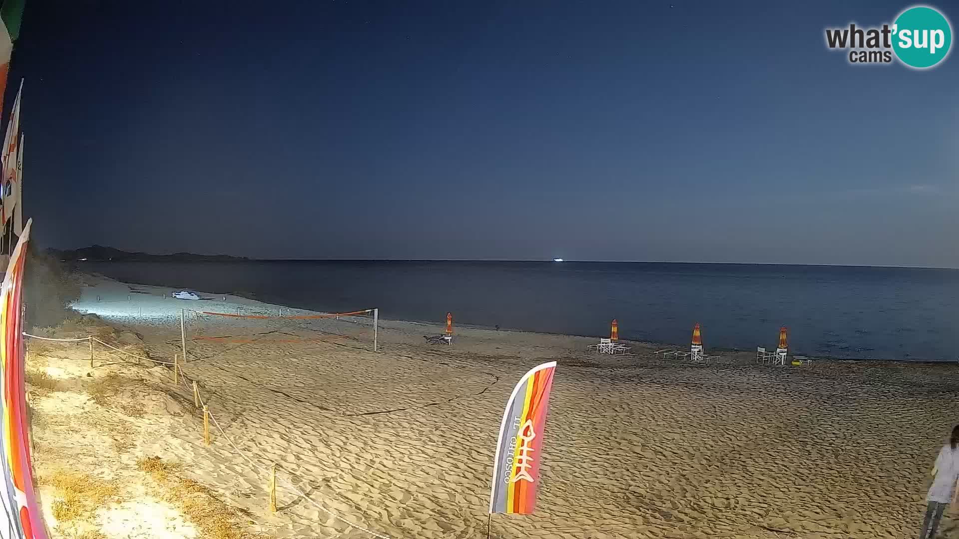 Webcam Piscina Rei – Vista live da Costa Rei, Muravera