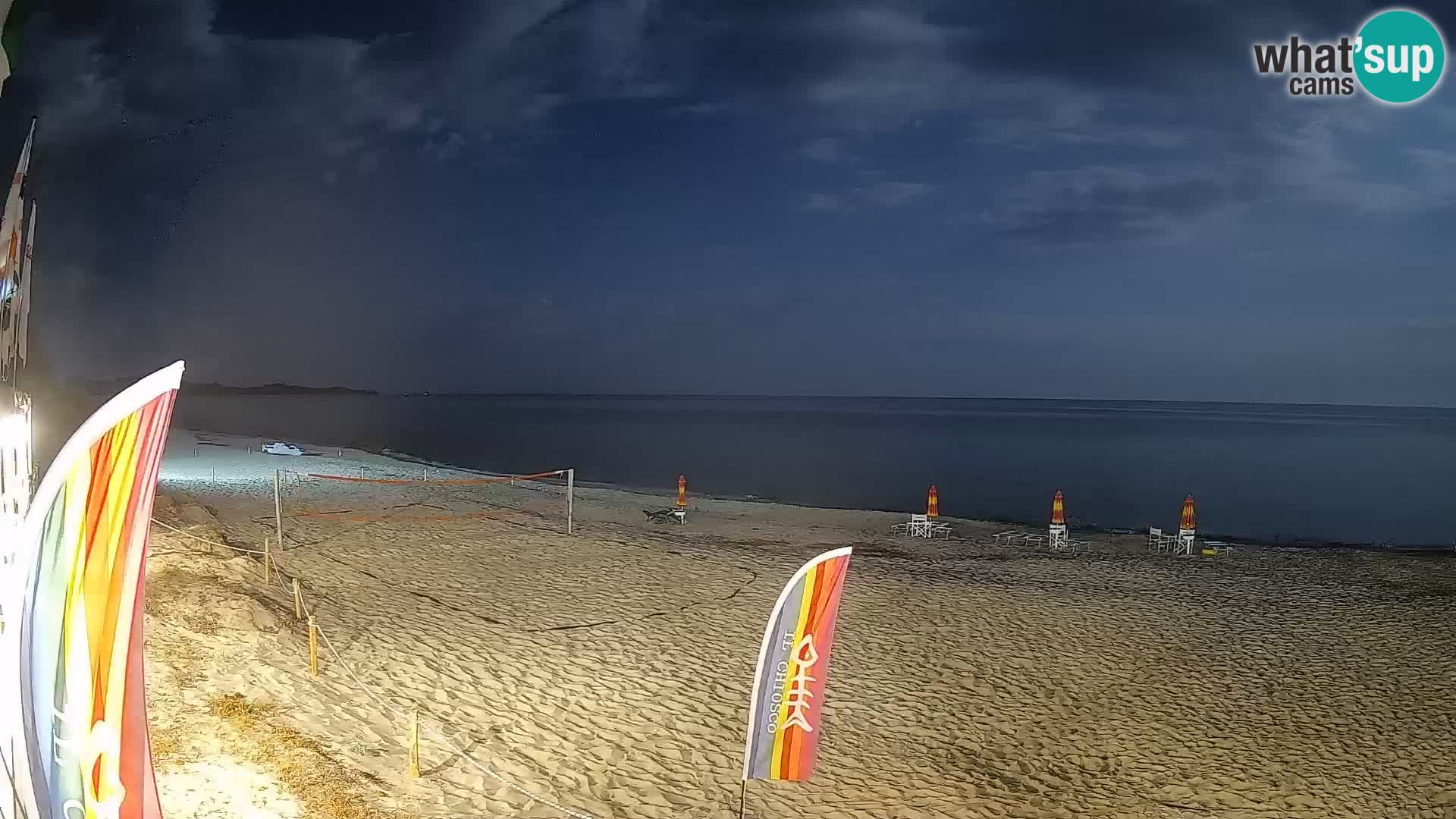 Webcam Piscina Rei – Vista live da Costa Rei, Muravera