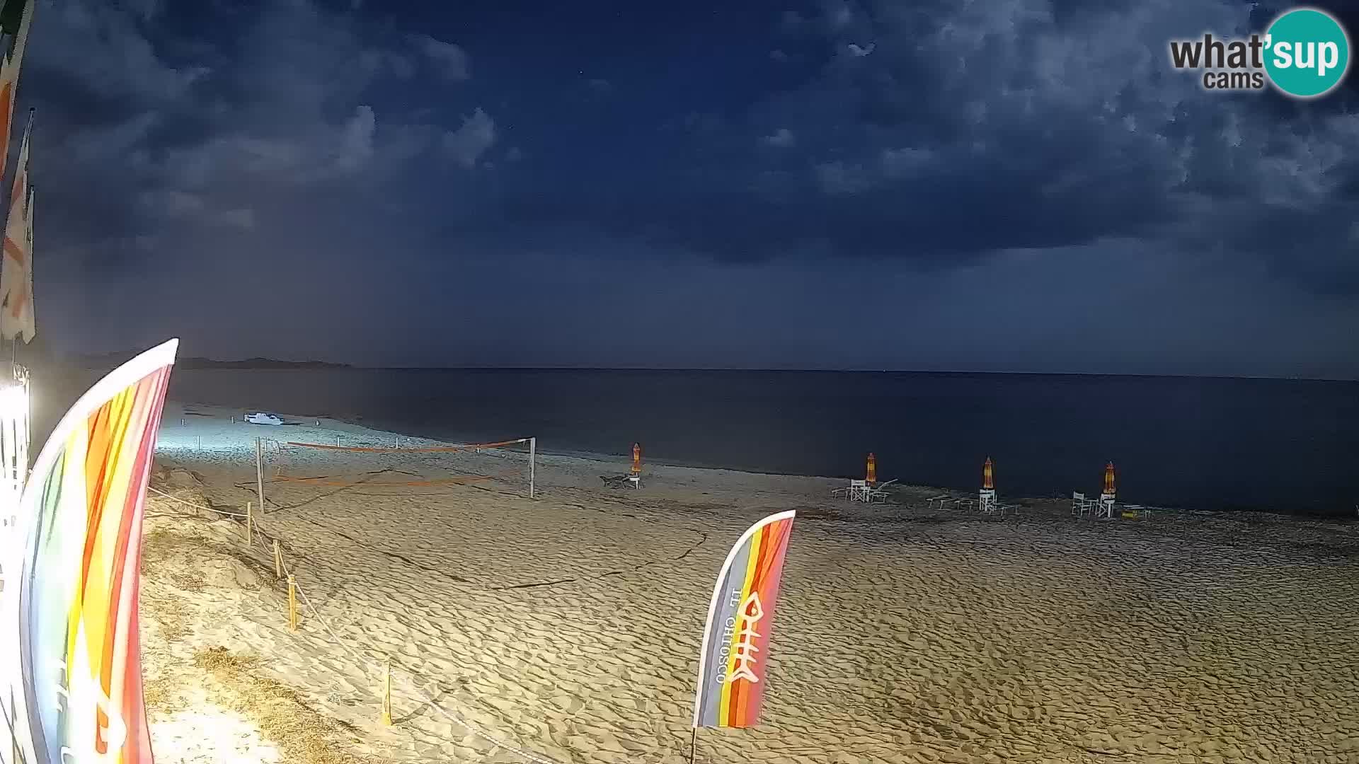 Webcam Piscina Rei – Vista live da Costa Rei, Muravera
