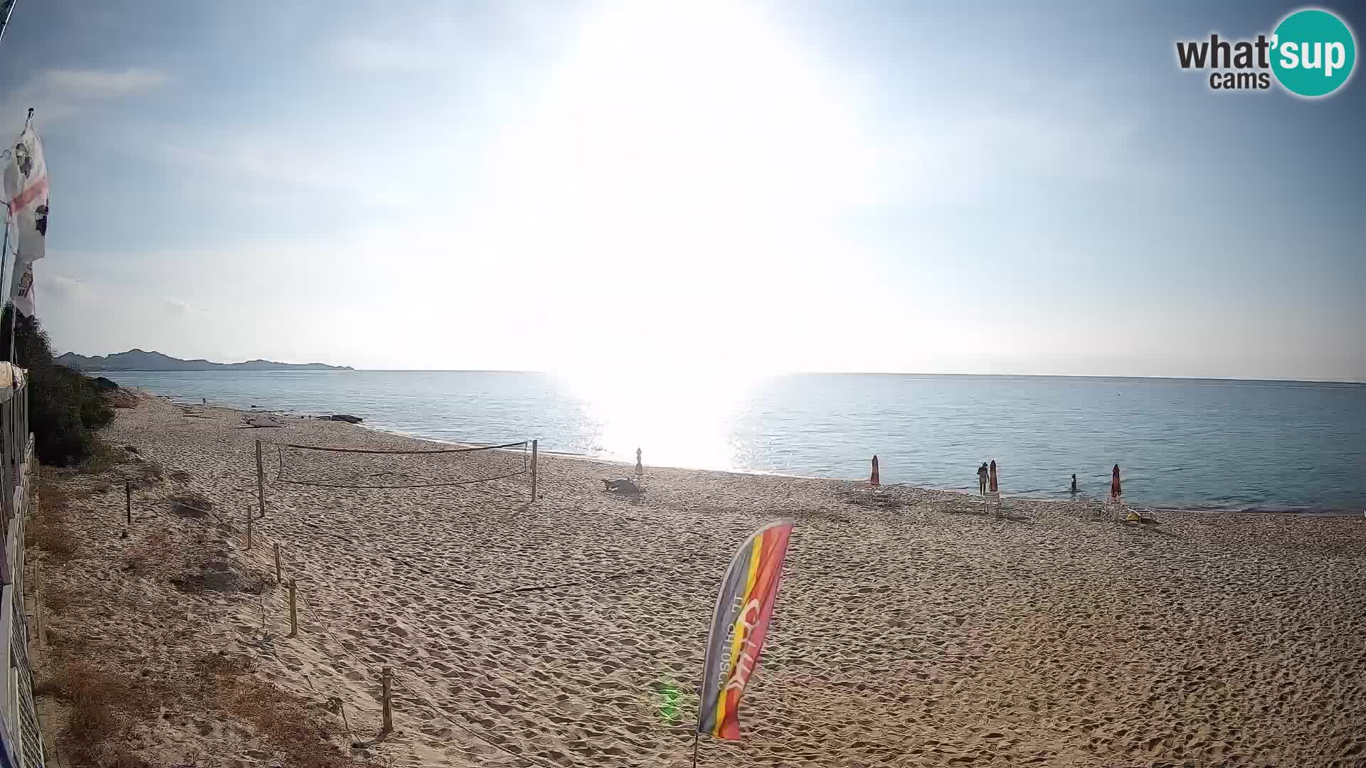 Web kamera Piscina Rei – Pogled uživo iz Costa Rei, Muravera