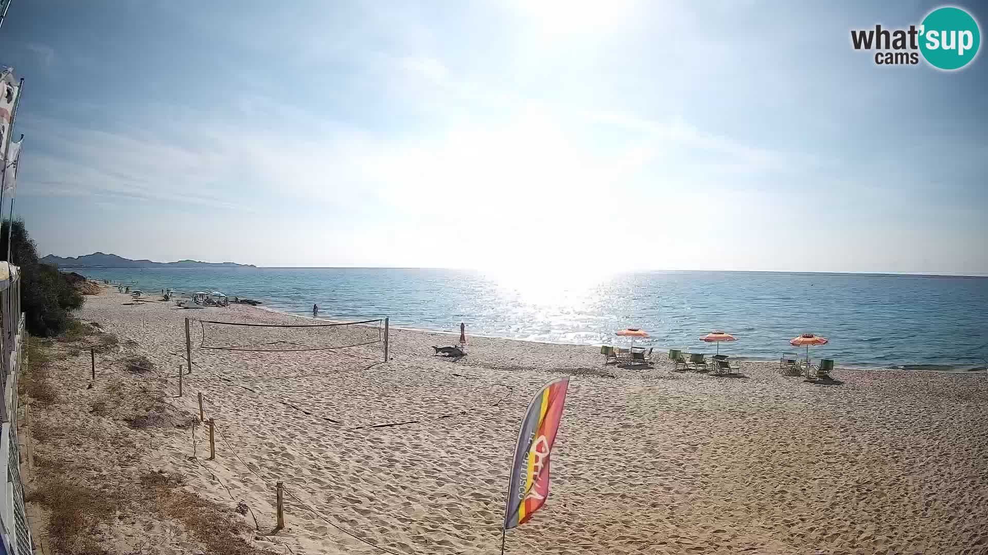 Web kamera Piscina Rei – Pogled uživo iz Costa Rei, Muravera