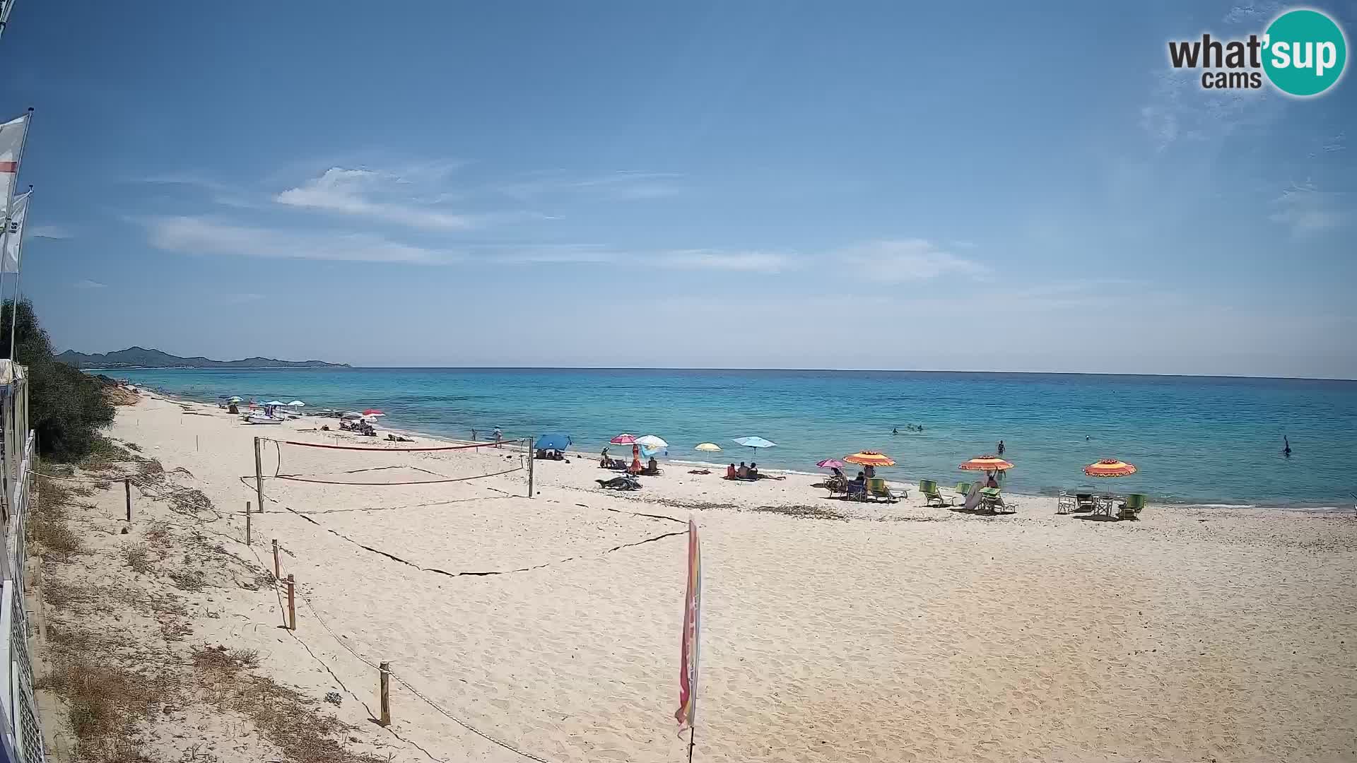 Webcam Piscina Rei – Live View from Costa Rei, Muravera