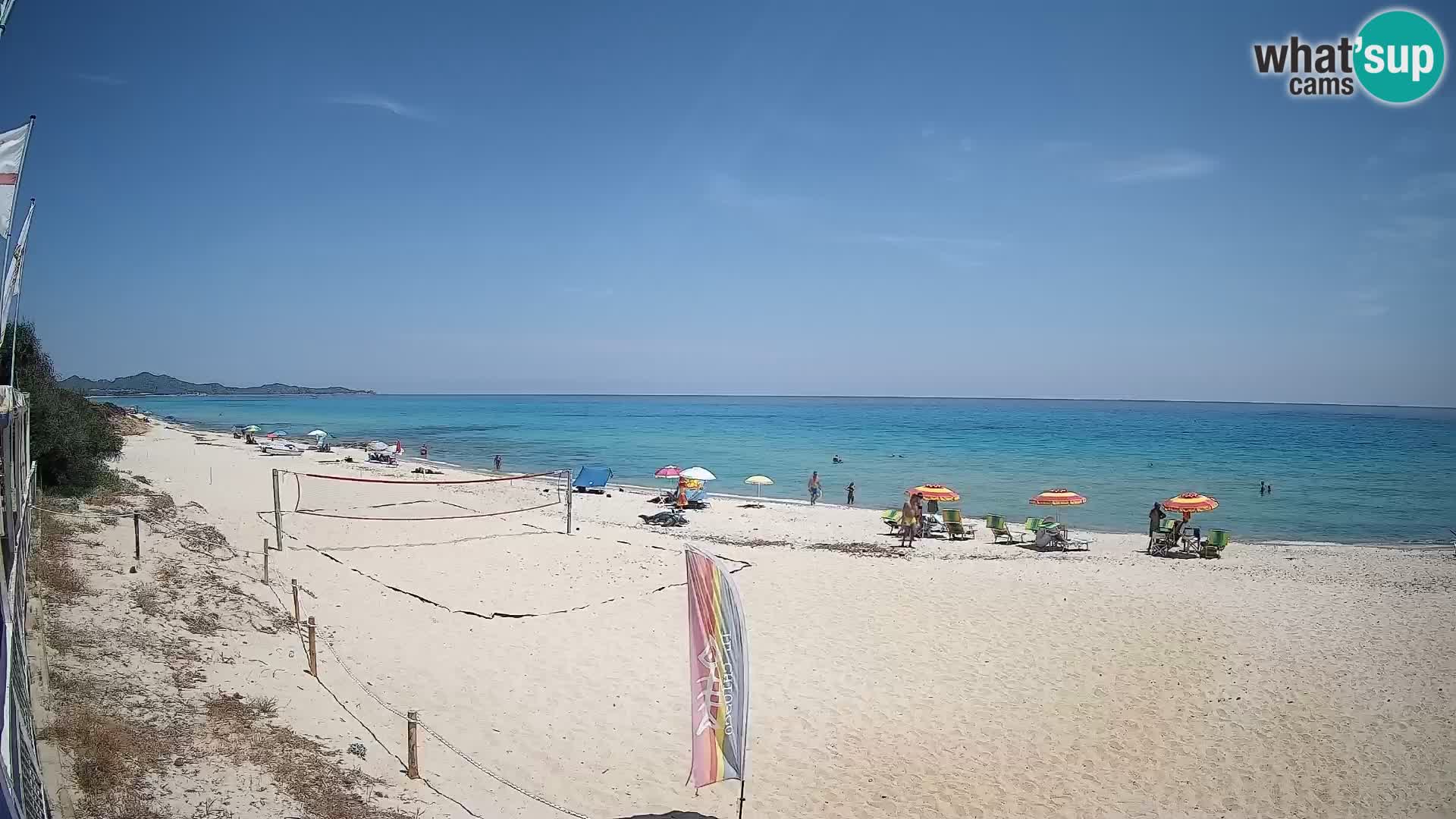 Web kamera Piscina Rei – Pogled uživo iz Costa Rei, Muravera