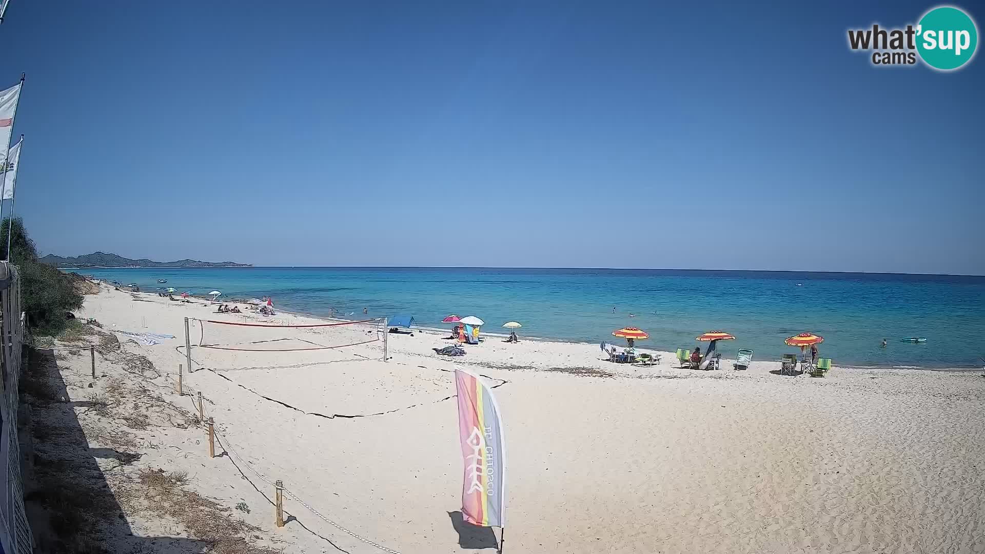 Webcam Piscina Rei – Liveblick auf Costa Rei in Muravera