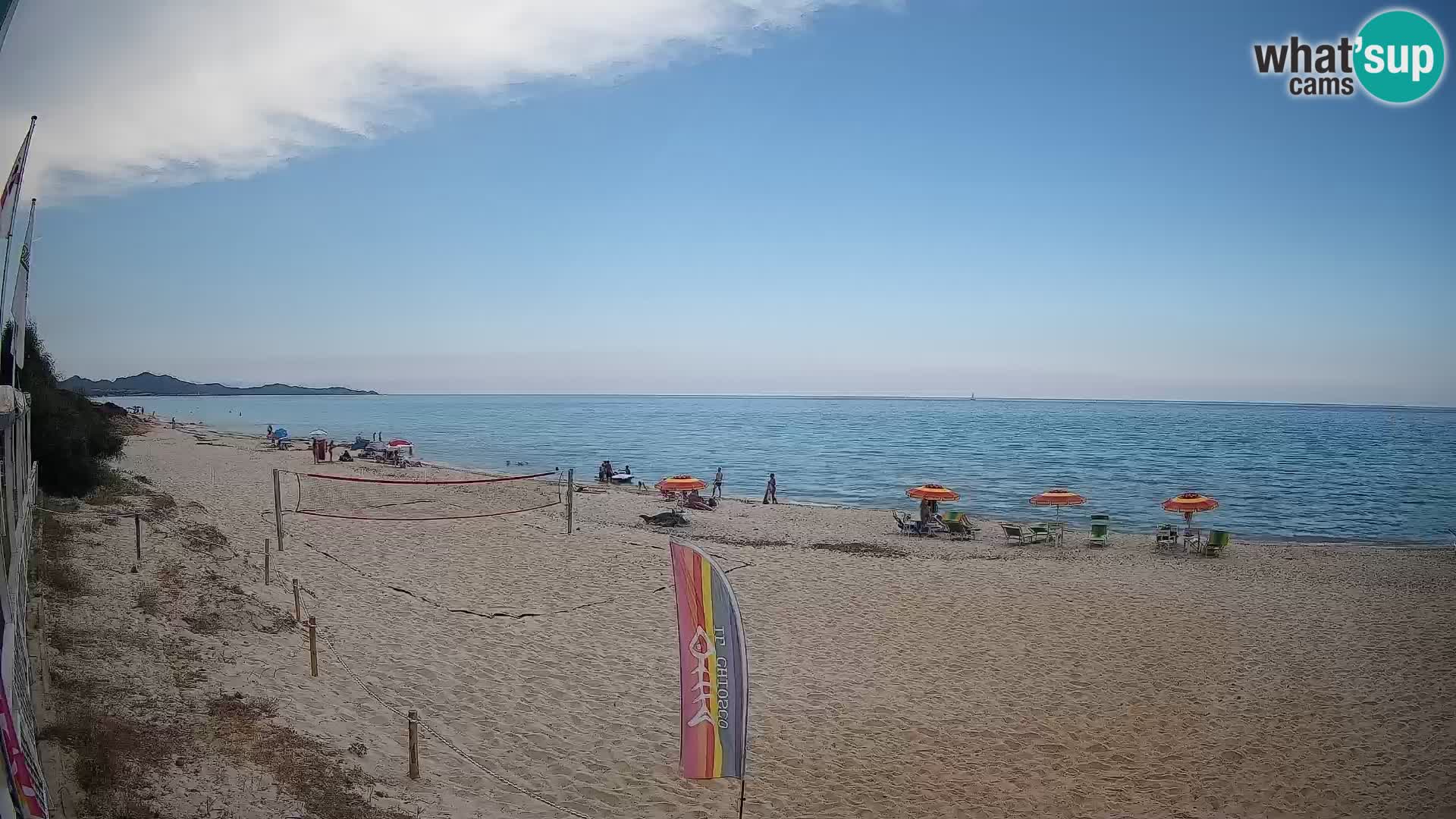 Web kamera Piscina Rei – Pogled uživo iz Costa Rei, Muravera