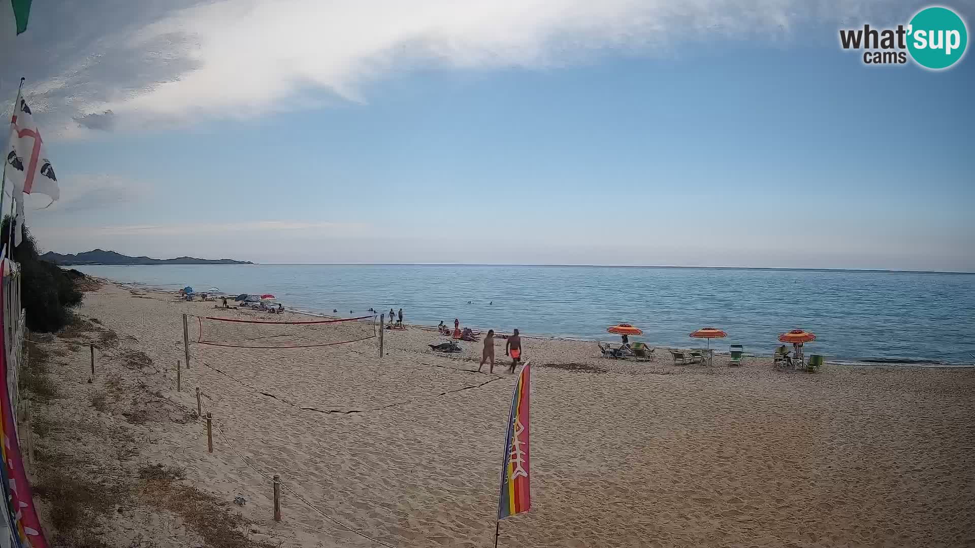 Web kamera Piscina Rei – Pogled uživo iz Costa Rei, Muravera