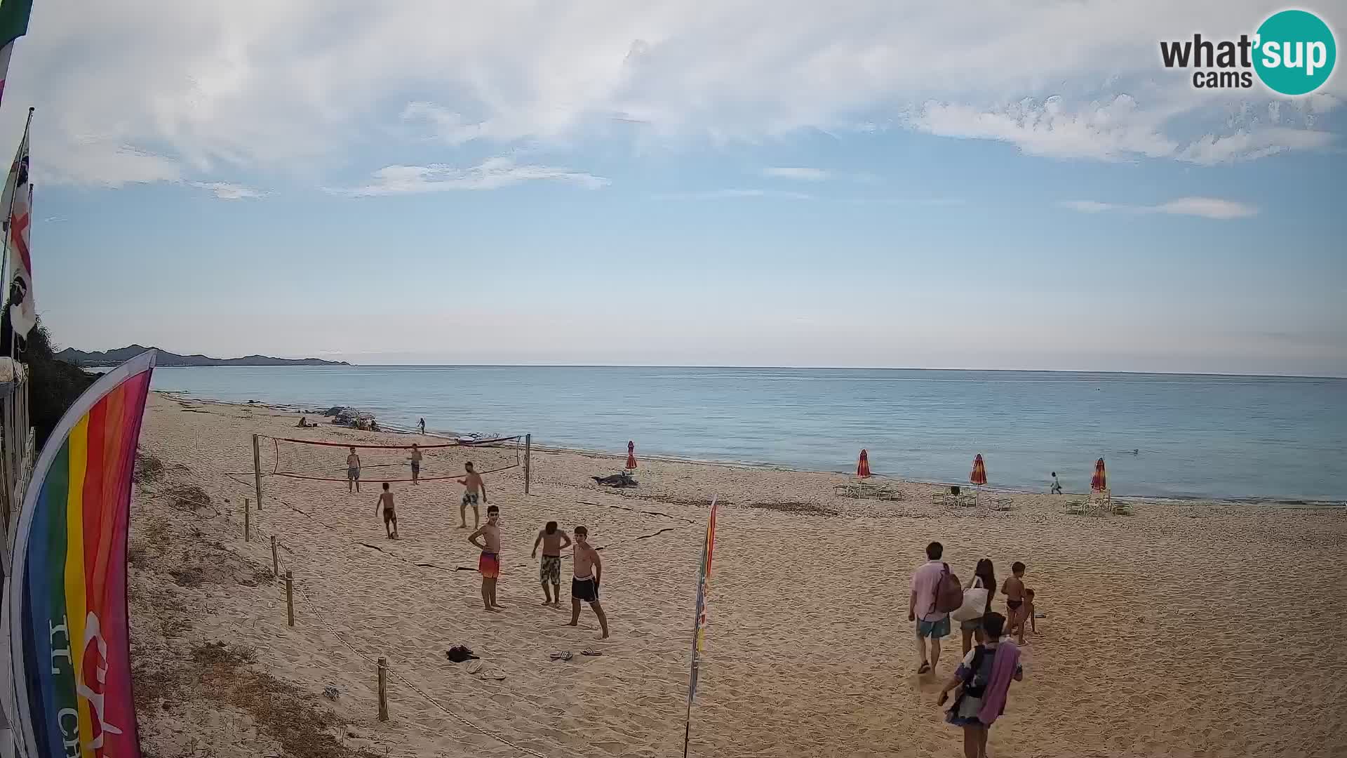 Webcam Piscina Rei – Vue en direct depuis Costa Rei, Muravera
