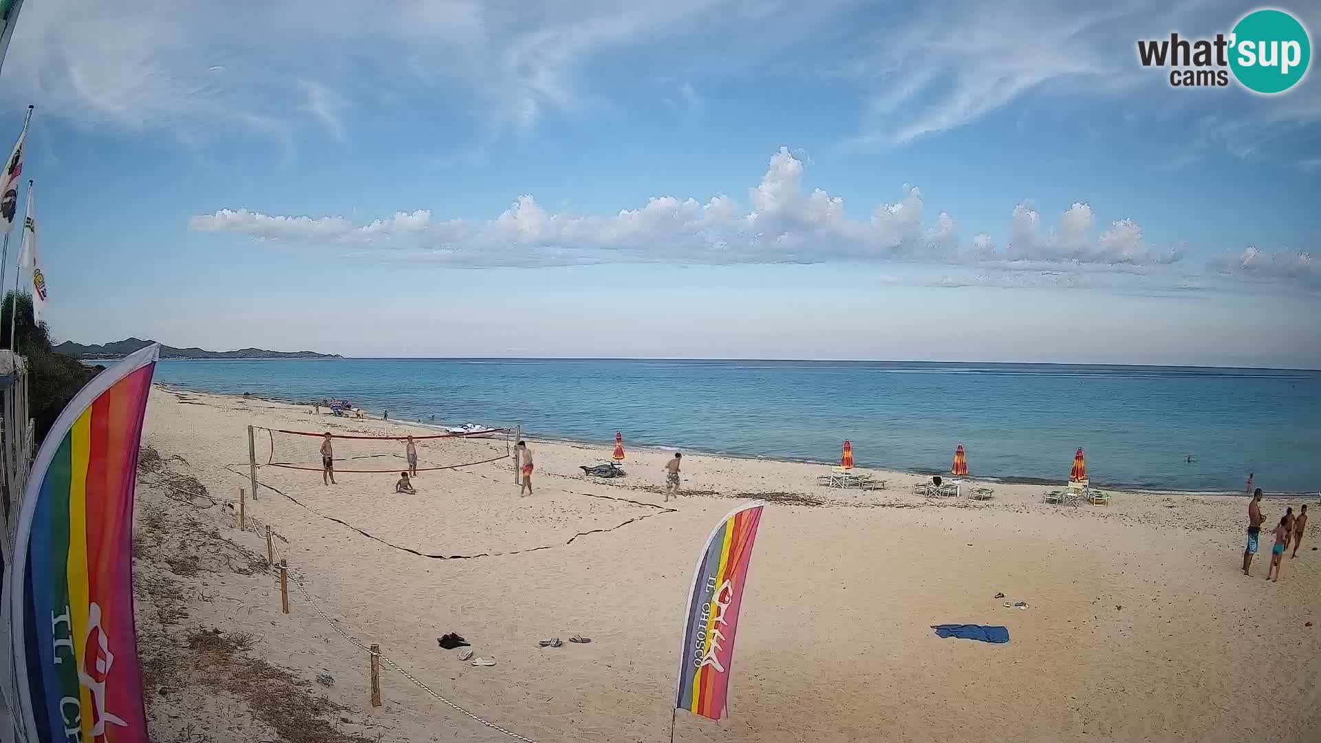 Webcam Piscina Rei – Vue en direct depuis Costa Rei, Muravera