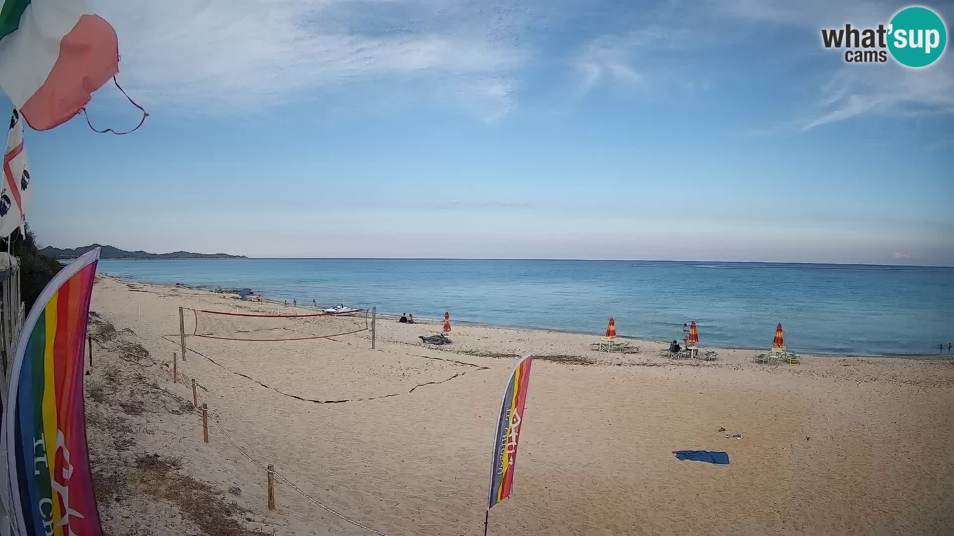 Webcam Piscina Rei – Liveblick auf Costa Rei in Muravera