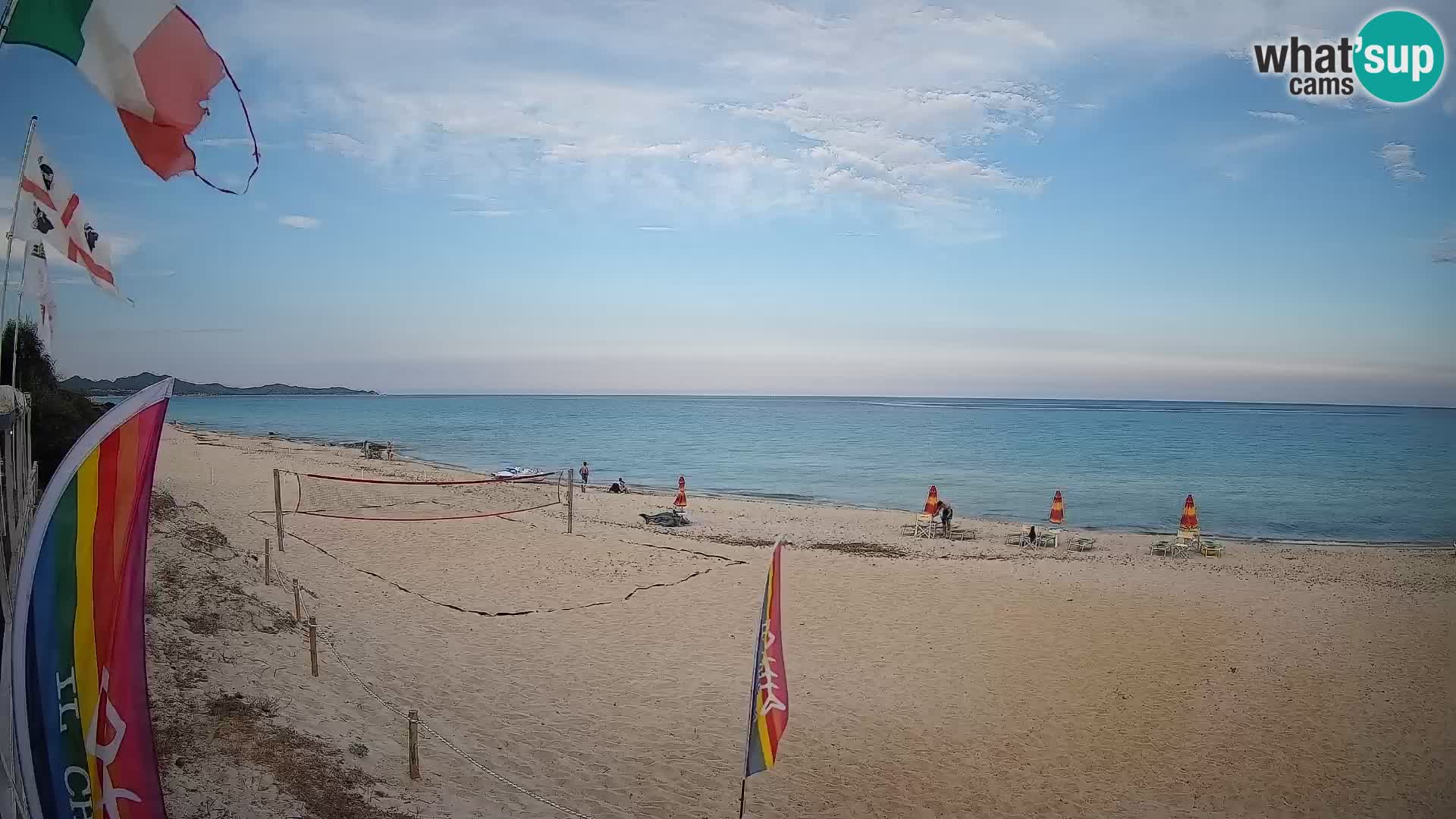 Spletna kamera Piscina Rei – Pogled v živo iz Costa Rei, Muravera