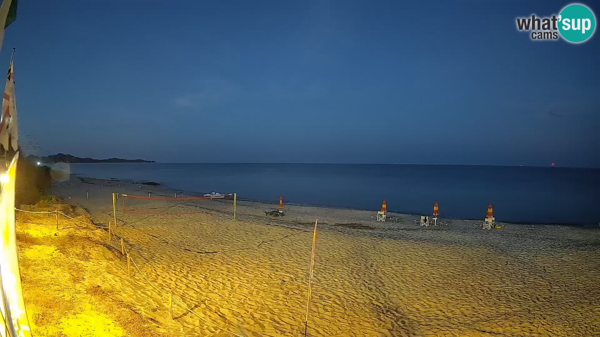 Webcam Piscina Rei – Vista live da Costa Rei, Muravera