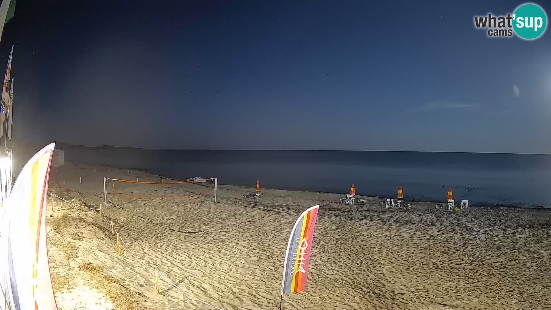 Webcam Piscina Rei – Vista live da Costa Rei, Muravera