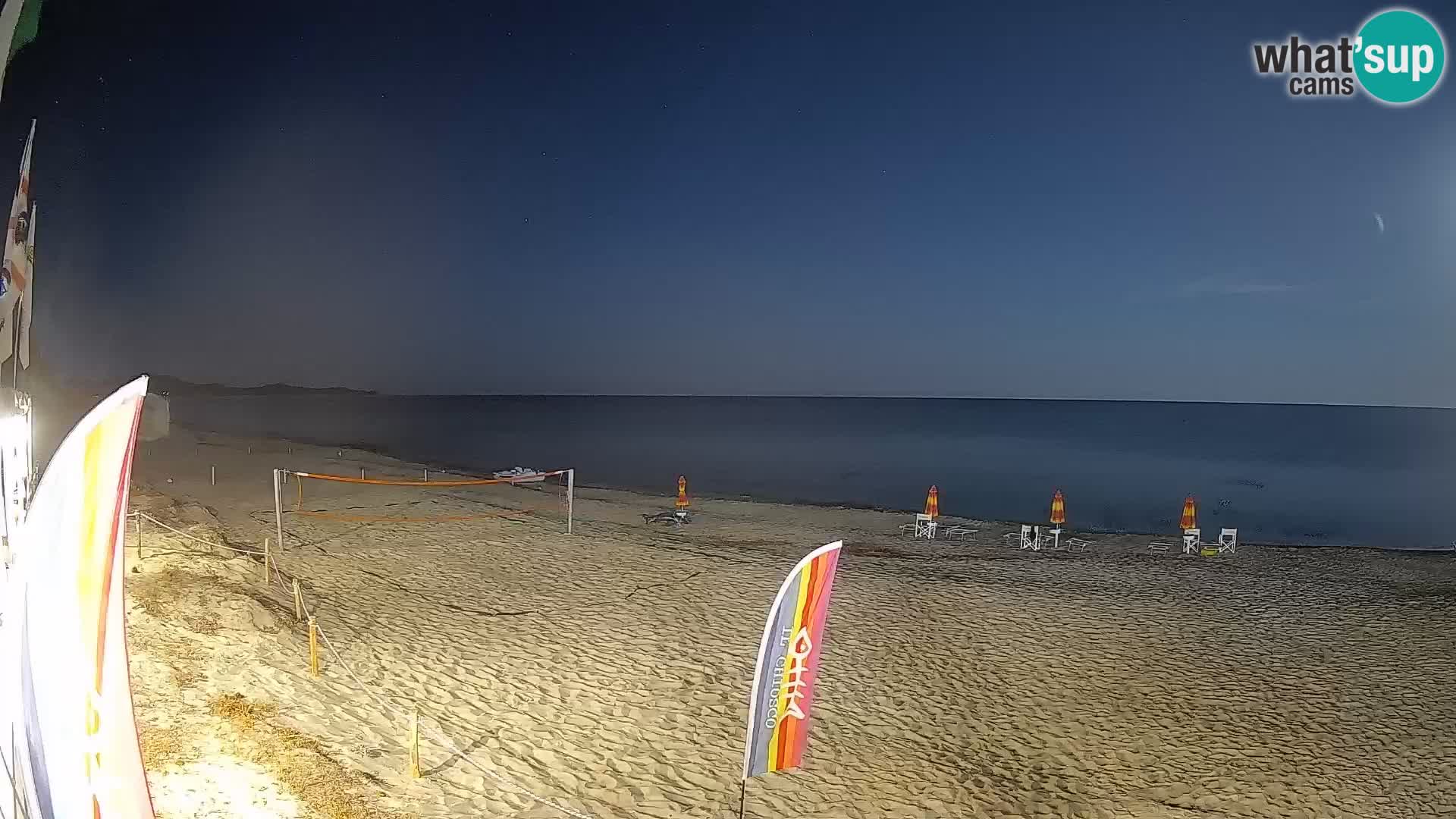 Web kamera Piscina Rei – Pogled uživo iz Costa Rei, Muravera