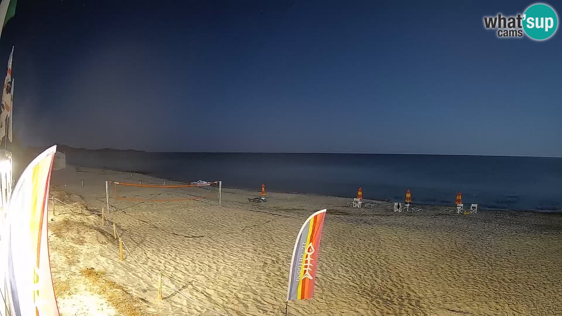 Webcam Piscina Rei – Vista live da Costa Rei, Muravera