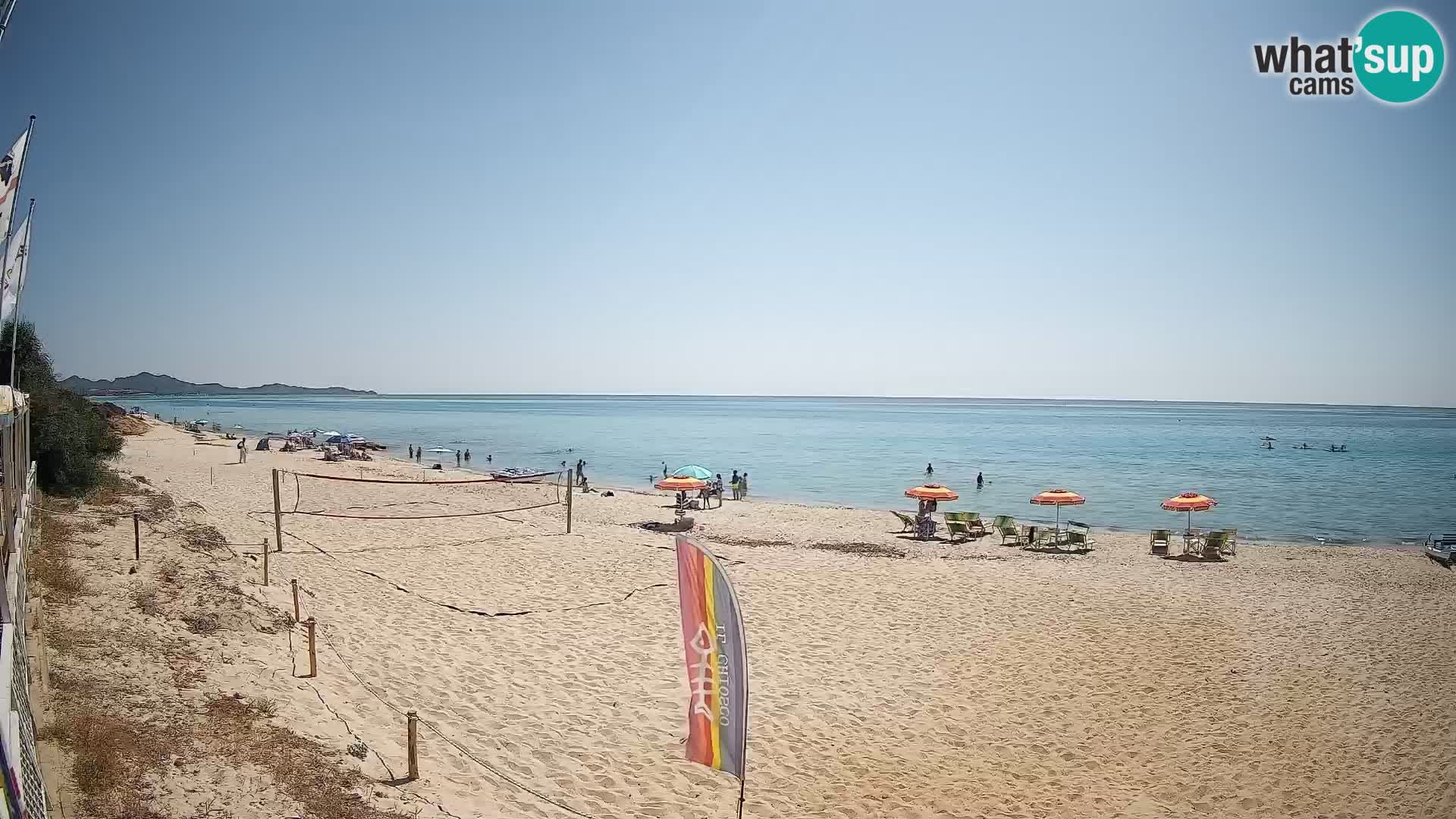 Web kamera Piscina Rei – Pogled uživo iz Costa Rei, Muravera
